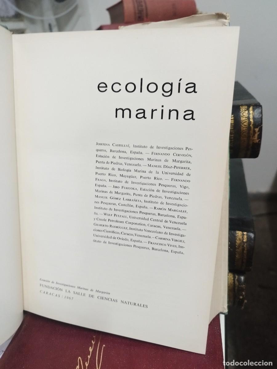 Libros de segunda mano: Ecolog&iacute;a Marina. Fundaci&oacute;n la salle. - Foto 3