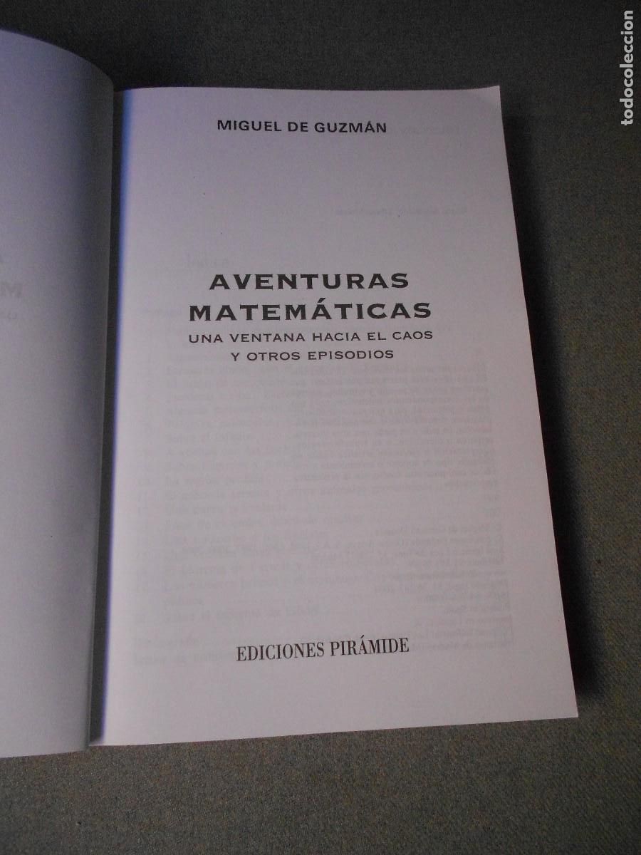 Libros de segunda mano de ciencias: AVENTURAS MATEMATICAS - Foto 2