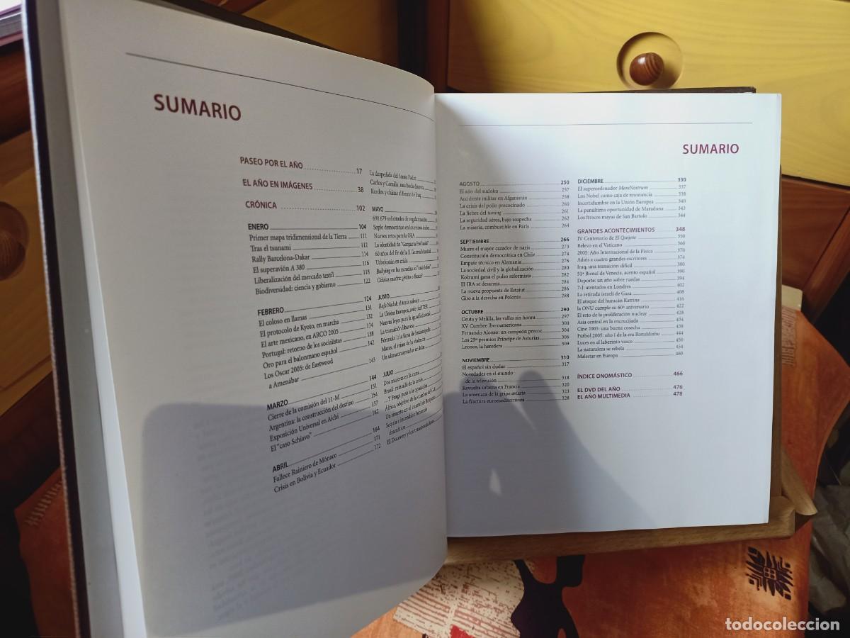 Libros de segunda mano: ANUARIO 2005. LOS HECHOS. DIFUSORA INTERNACIONAL. 2006. - Foto 5