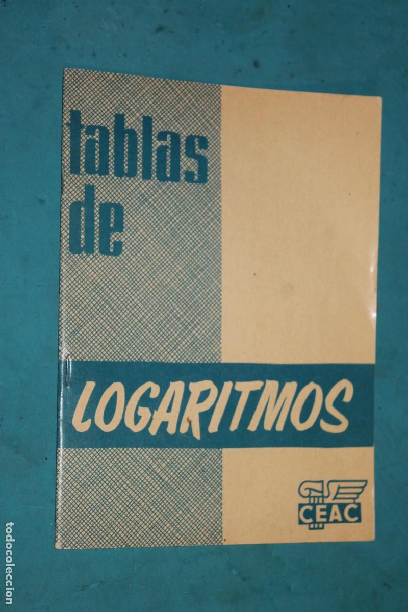 Libros de segunda mano de ciencias: TABLA DE LOGARITMOS, CON INSTRUCCIONES DE MANEJO, CEAC, 1959 - Foto 1
