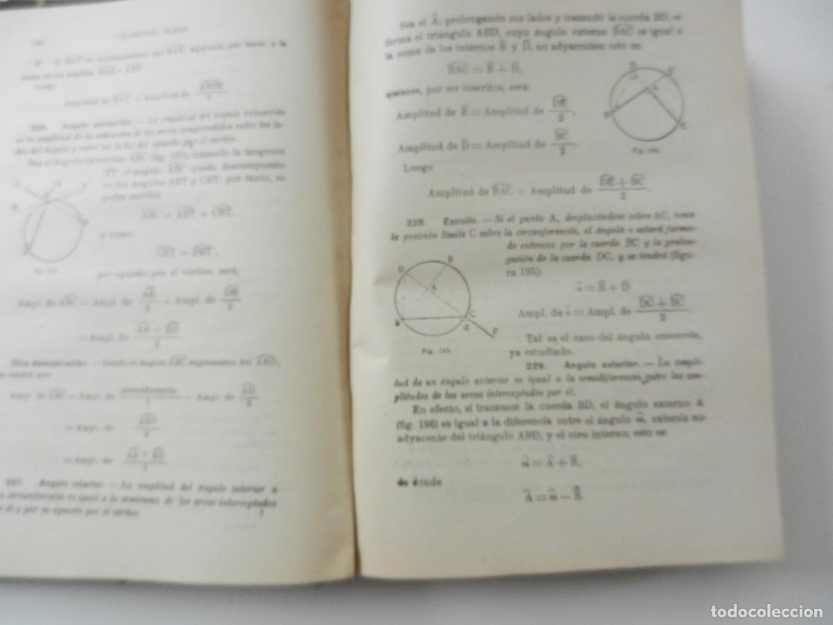 Libros de segunda mano de ciencias: GEOMETR&Iacute;A - CURSO SUPERIOR - EDICIONES BRU&Ntilde;O 195.. - Foto 4