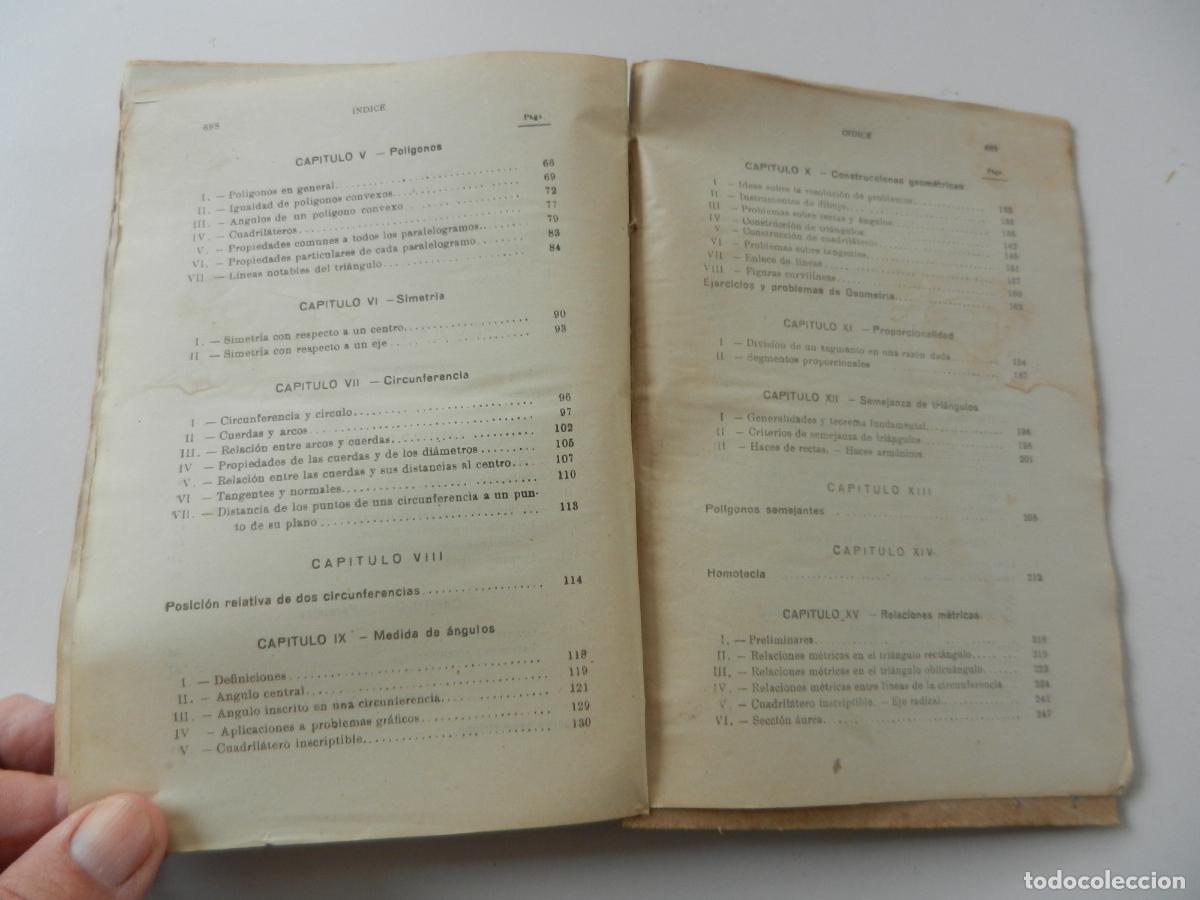 Libros de segunda mano de ciencias: GEOMETR&Iacute;A - CURSO SUPERIOR - EDICIONES BRU&Ntilde;O 195.. - Foto 7
