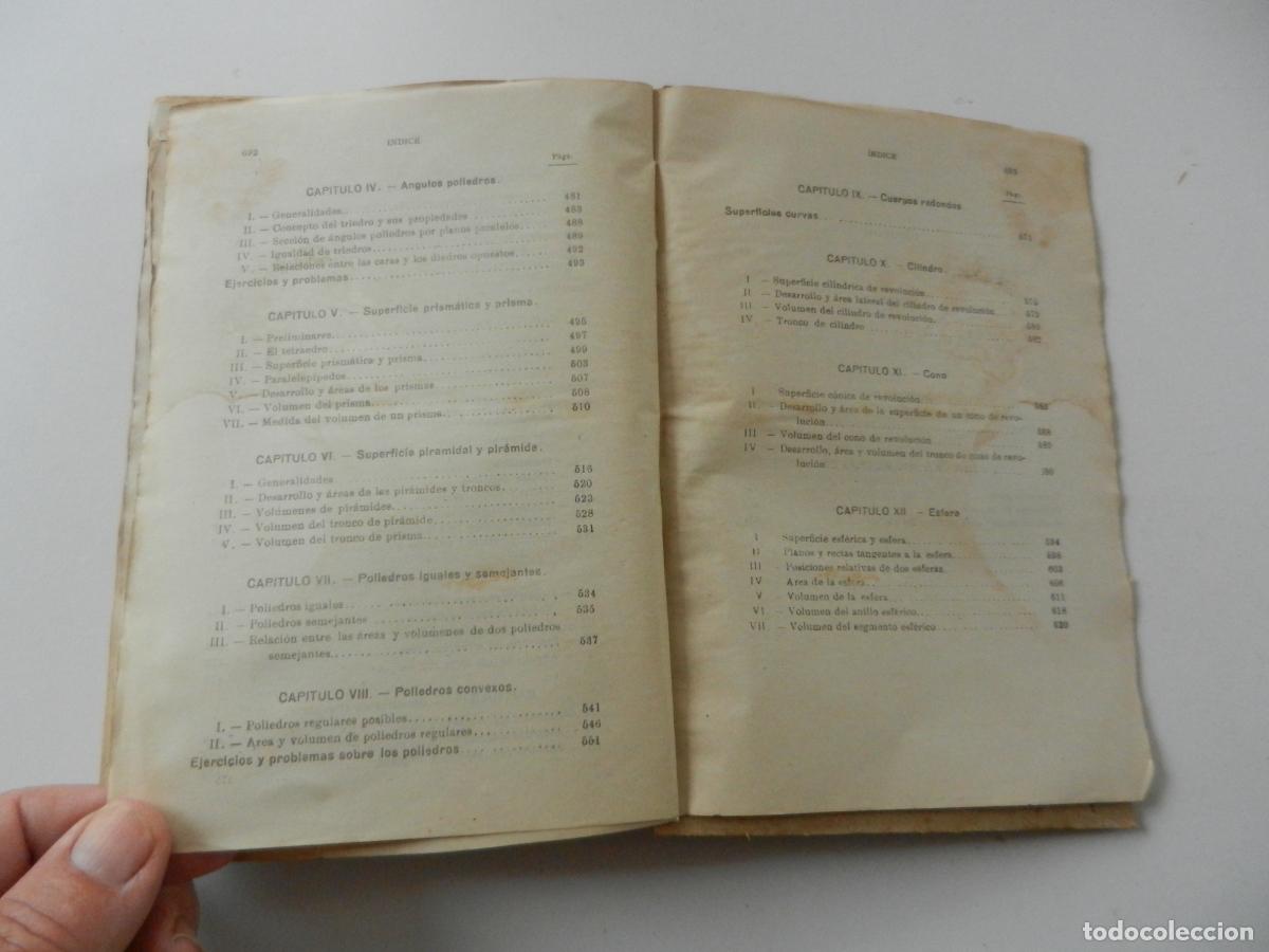 Libros de segunda mano de ciencias: GEOMETR&Iacute;A - CURSO SUPERIOR - EDICIONES BRU&Ntilde;O 195.. - Foto 9