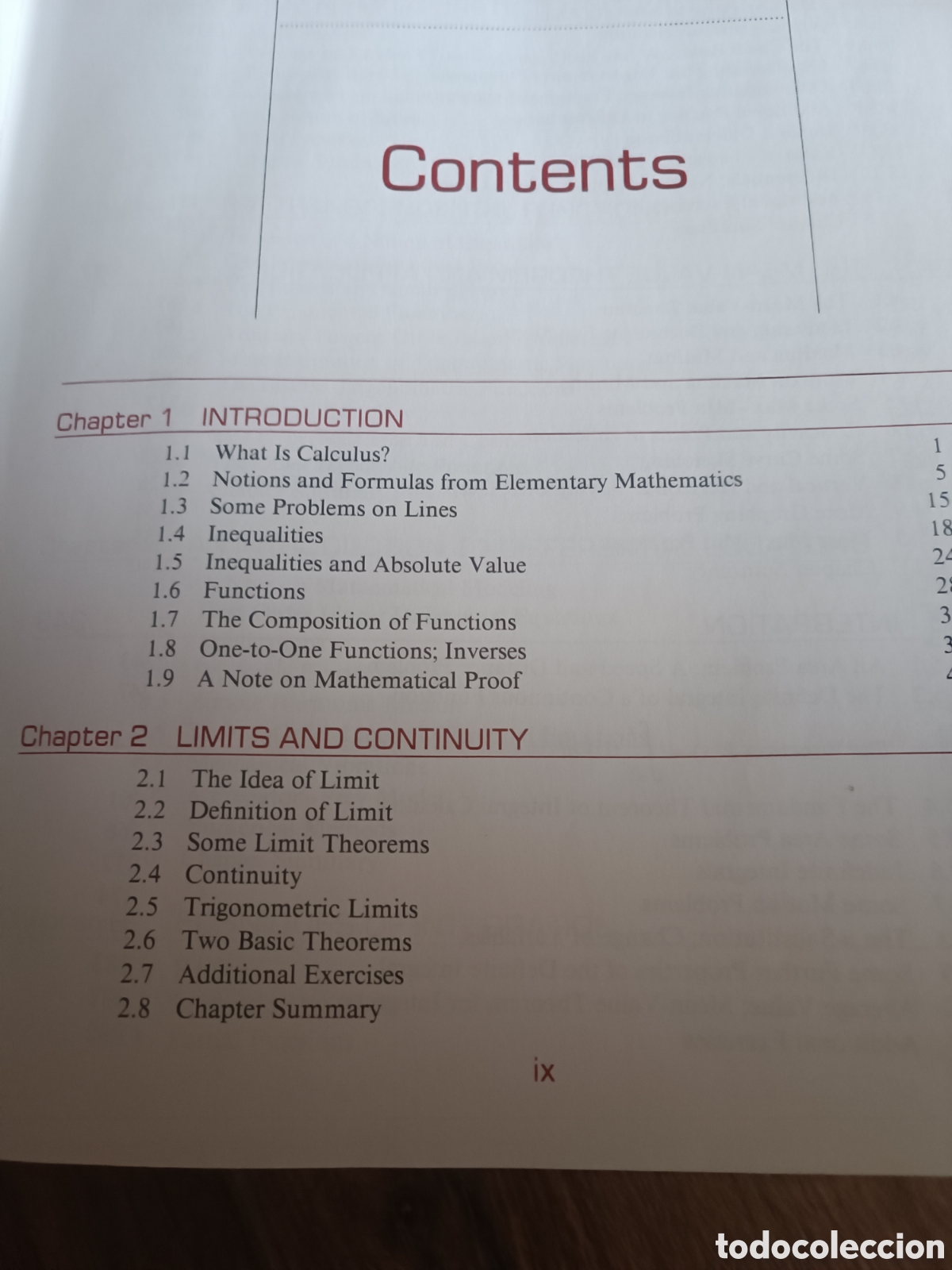 Libros de segunda mano de ciencias: Calculus one and several variables - Foto 4