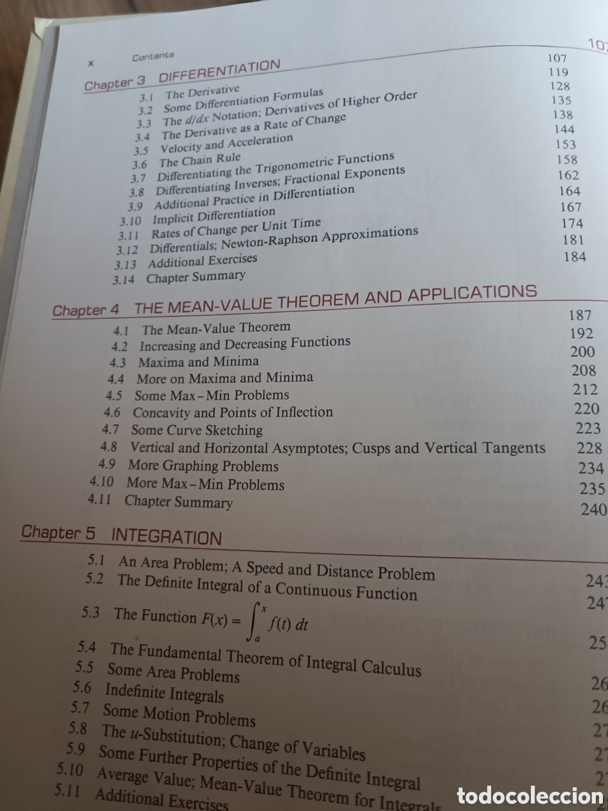Libros de segunda mano de ciencias: Calculus one and several variables - Foto 5