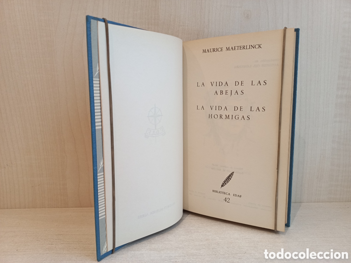Libros de segunda mano: La vida de las abejas y de las hormigas. Maeterlinck. Edaf, 1965. - Foto 5