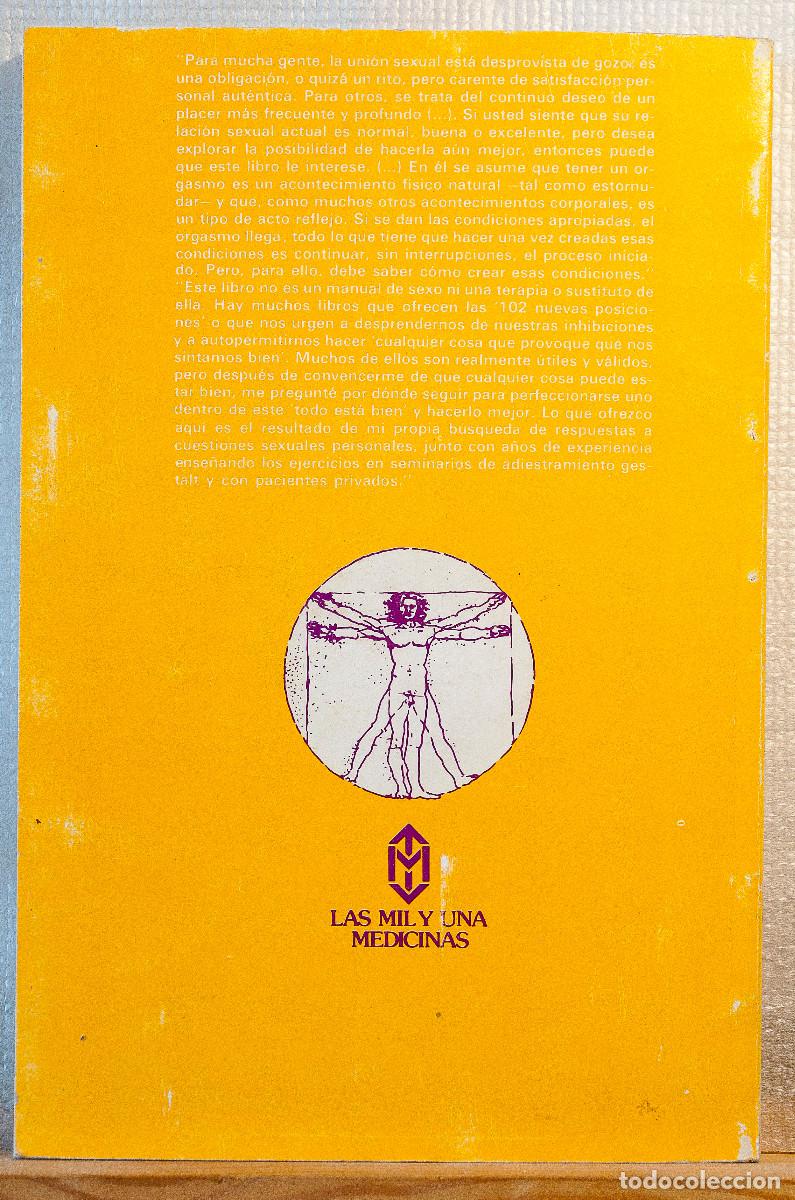 Libros de segunda mano: Orgasmo total. Dr. Jack Lee Rosenberg. Las Mil y Una Ediciones.1981 - Foto 2