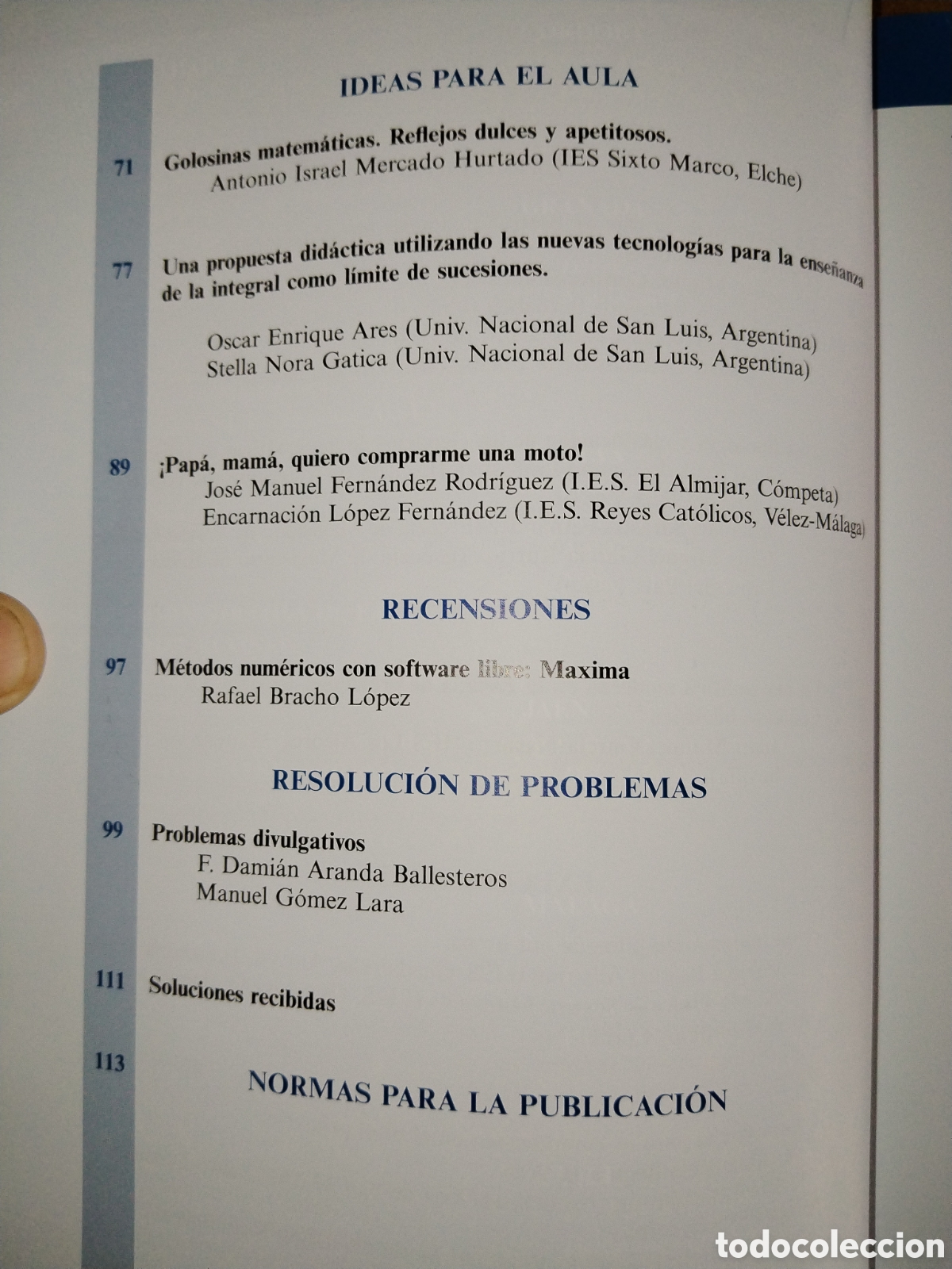 Libros de segunda mano de ciencias: Epsilon 78. Revista de educaci&oacute;n matem&aacute;tica - Foto 3