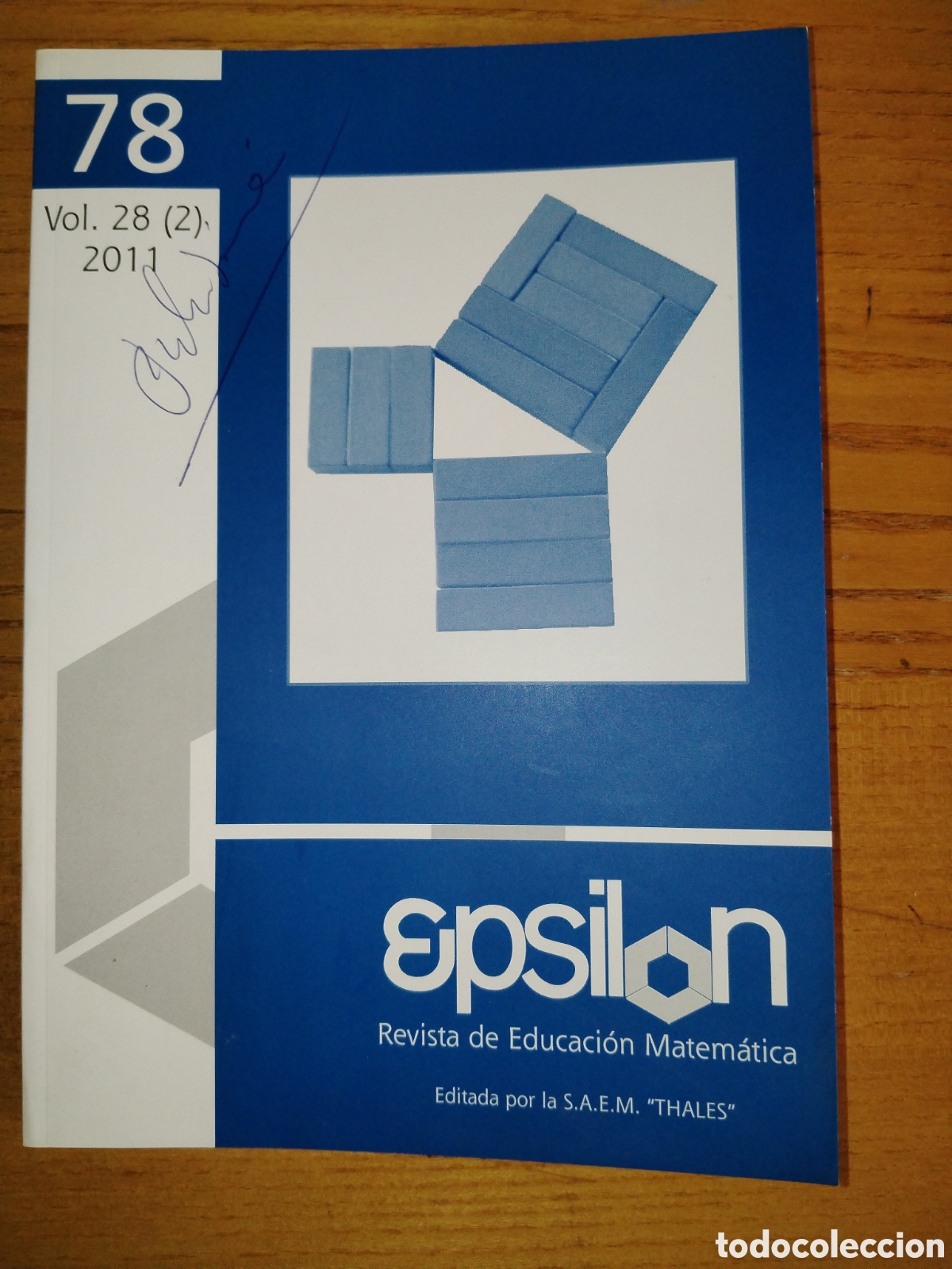 Libros de segunda mano de ciencias: Epsilon 78. Revista de educaci&oacute;n matem&aacute;tica - Foto 1