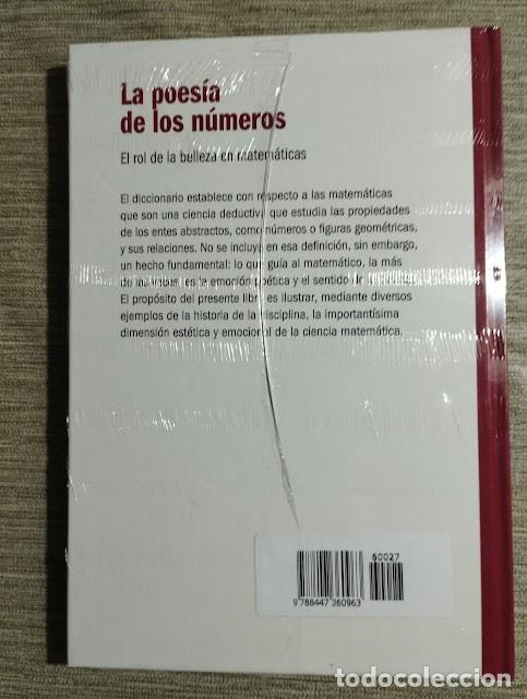 Libros de segunda mano de ciencias: La poes&iacute;a de los n&uacute;meros. El rol de la belleza en matem&aacute;ticas - Foto 2