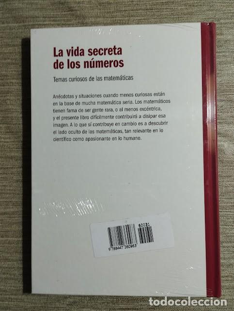 Libros de segunda mano de ciencias: La vida secreta de los n&uacute;meros. Temas curiosos de las matem&aacute;ticas - Foto 2