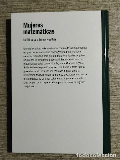 Libros de segunda mano de ciencias: Mujeres matem&aacute;ticas. De Hipatia a Emmy Noether - Foto 6