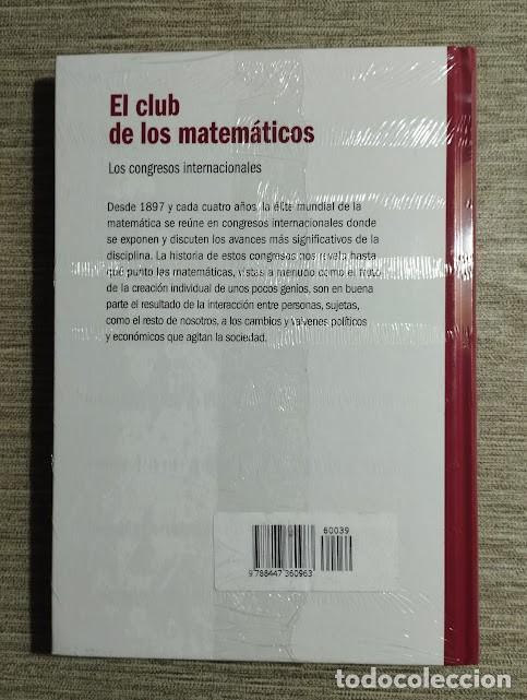 Libros de segunda mano de ciencias: El club de los matem&aacute;ticos. Los congresos internacionales - Foto 2