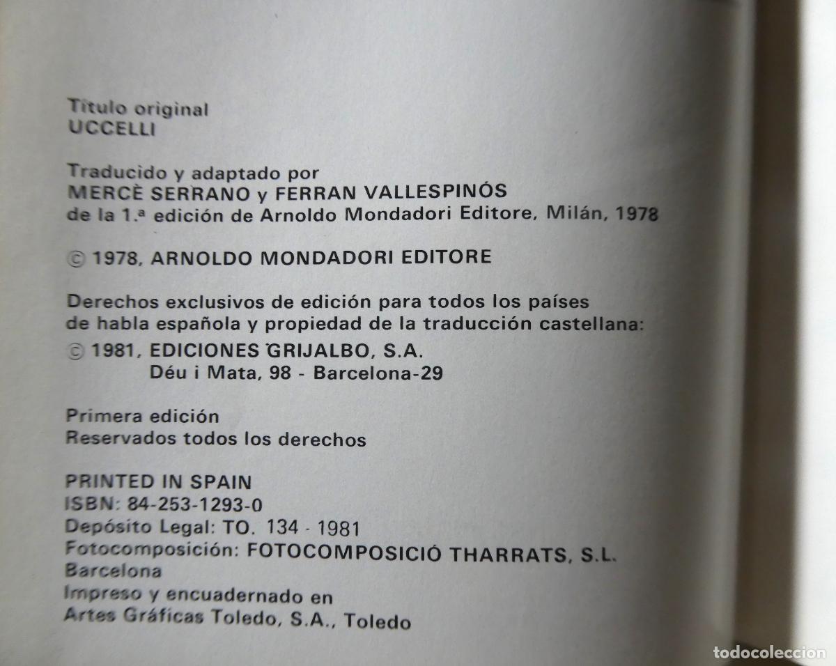 Libros de segunda mano: Guia de las aves Grijalbo 1981 nuevo - Foto 2