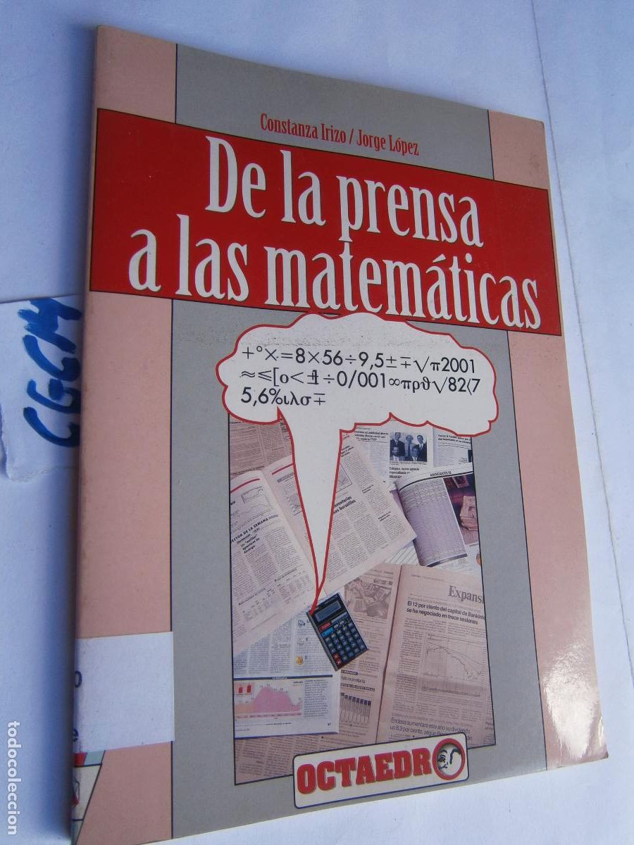 Libros de segunda mano de ciencias: DE LA PRENSA A LAS MATEMATICAS - Foto 1