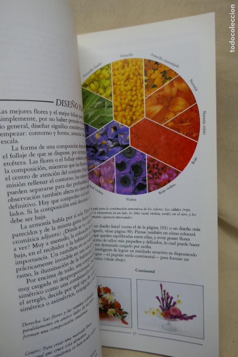 Libros de segunda mano: COMPOSICIONES FLORALES I y II / VAN HALL: FOLIO, (GU&Iacute;AS CREATIVAS). - Foto 15