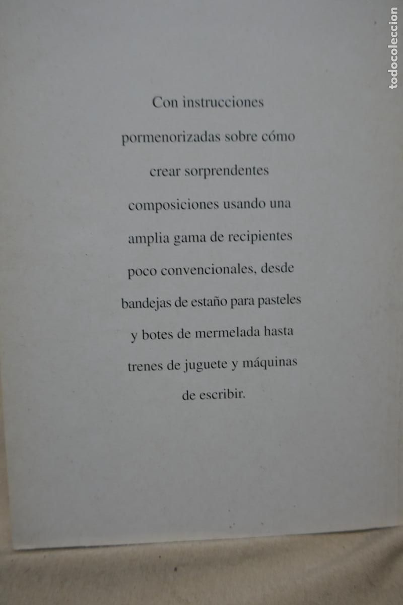 Libros de segunda mano: COMPOSICIONES FLORALES I y II / VAN HALL: FOLIO, (GU&Iacute;AS CREATIVAS). - Foto 17