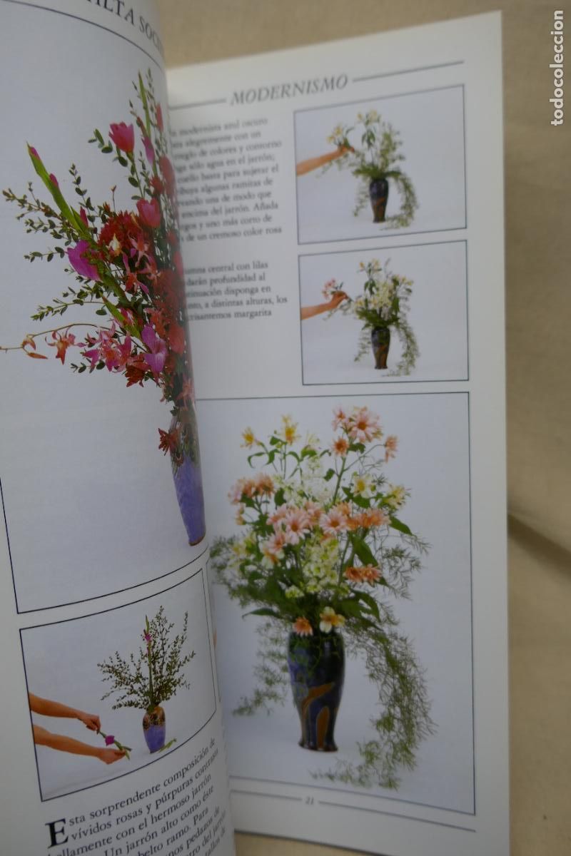 Libros de segunda mano: COMPOSICIONES FLORALES I y II / VAN HALL: FOLIO, (GU&Iacute;AS CREATIVAS). - Foto 23
