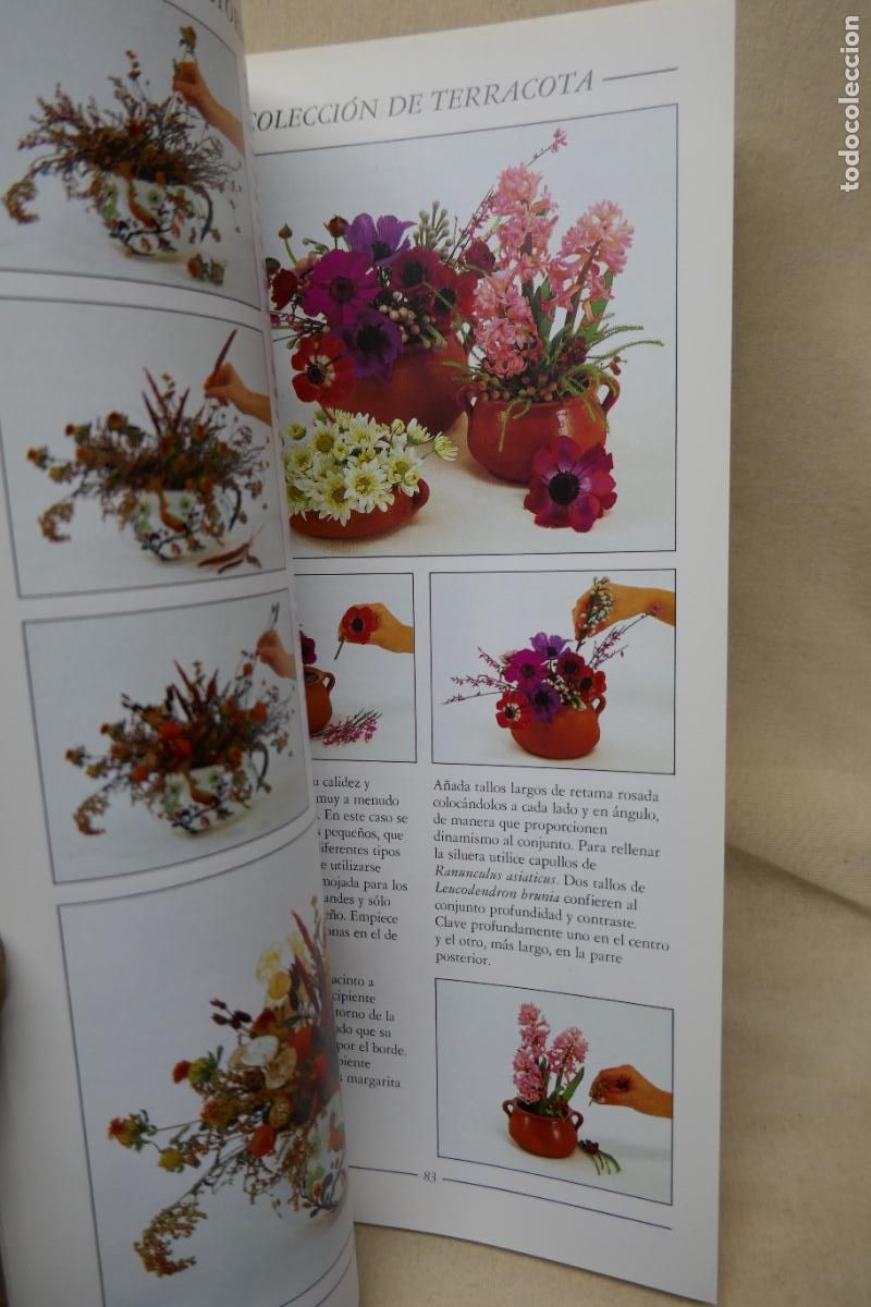 Libros de segunda mano: COMPOSICIONES FLORALES I y II / VAN HALL: FOLIO, (GU&Iacute;AS CREATIVAS). - Foto 24