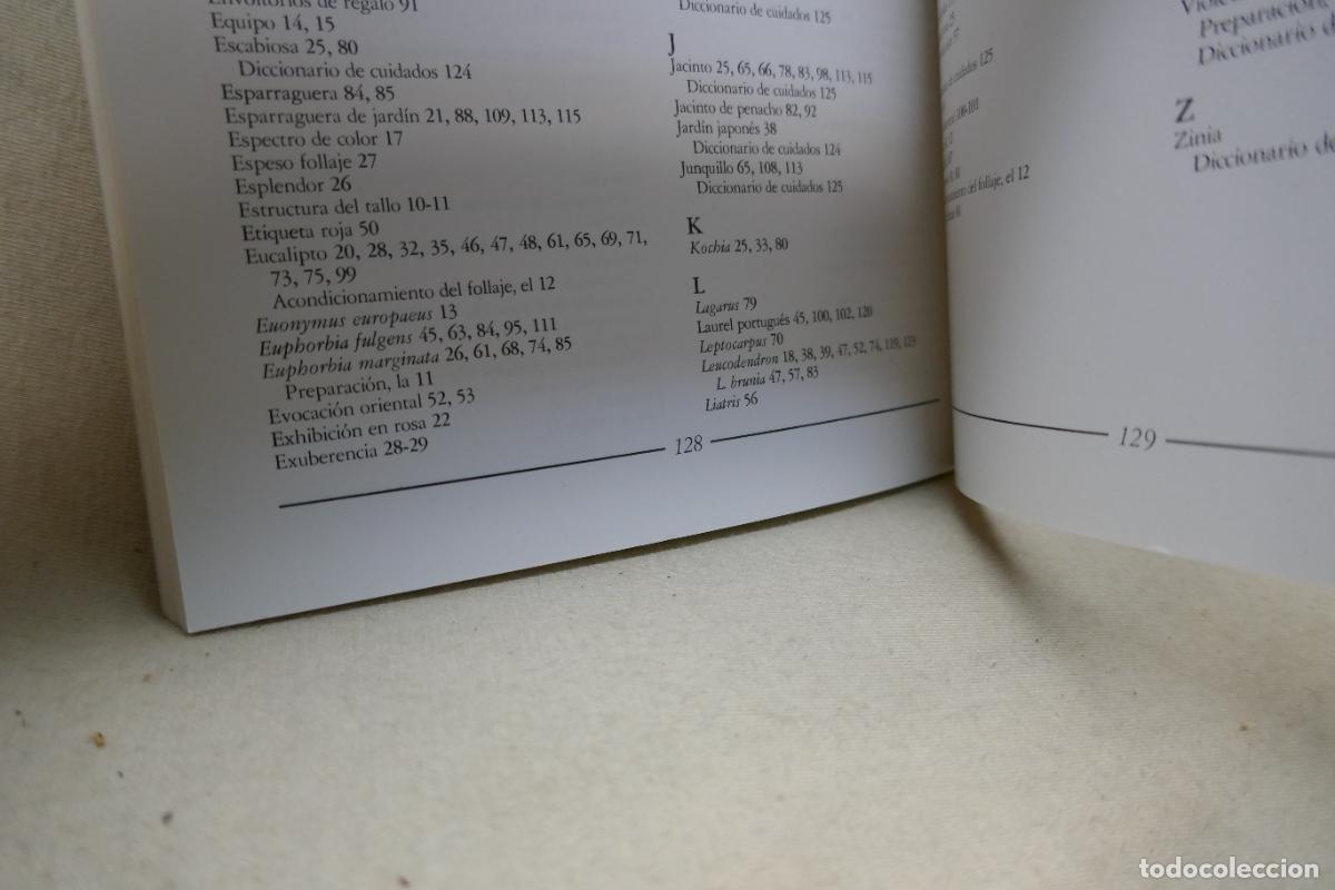 Libros de segunda mano: COMPOSICIONES FLORALES I y II / VAN HALL: FOLIO, (GU&Iacute;AS CREATIVAS). - Foto 25