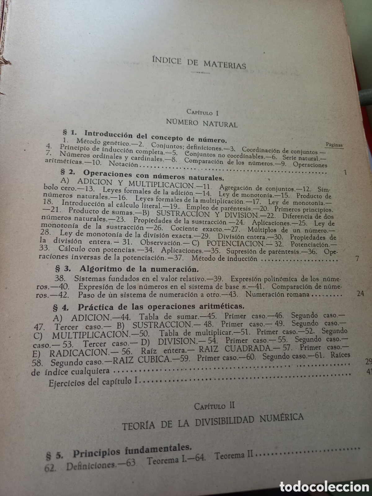 Libros de segunda mano de ciencias: ANALISIS ALGEBRAICO . TROCONIZ - BELDA - Foto 2