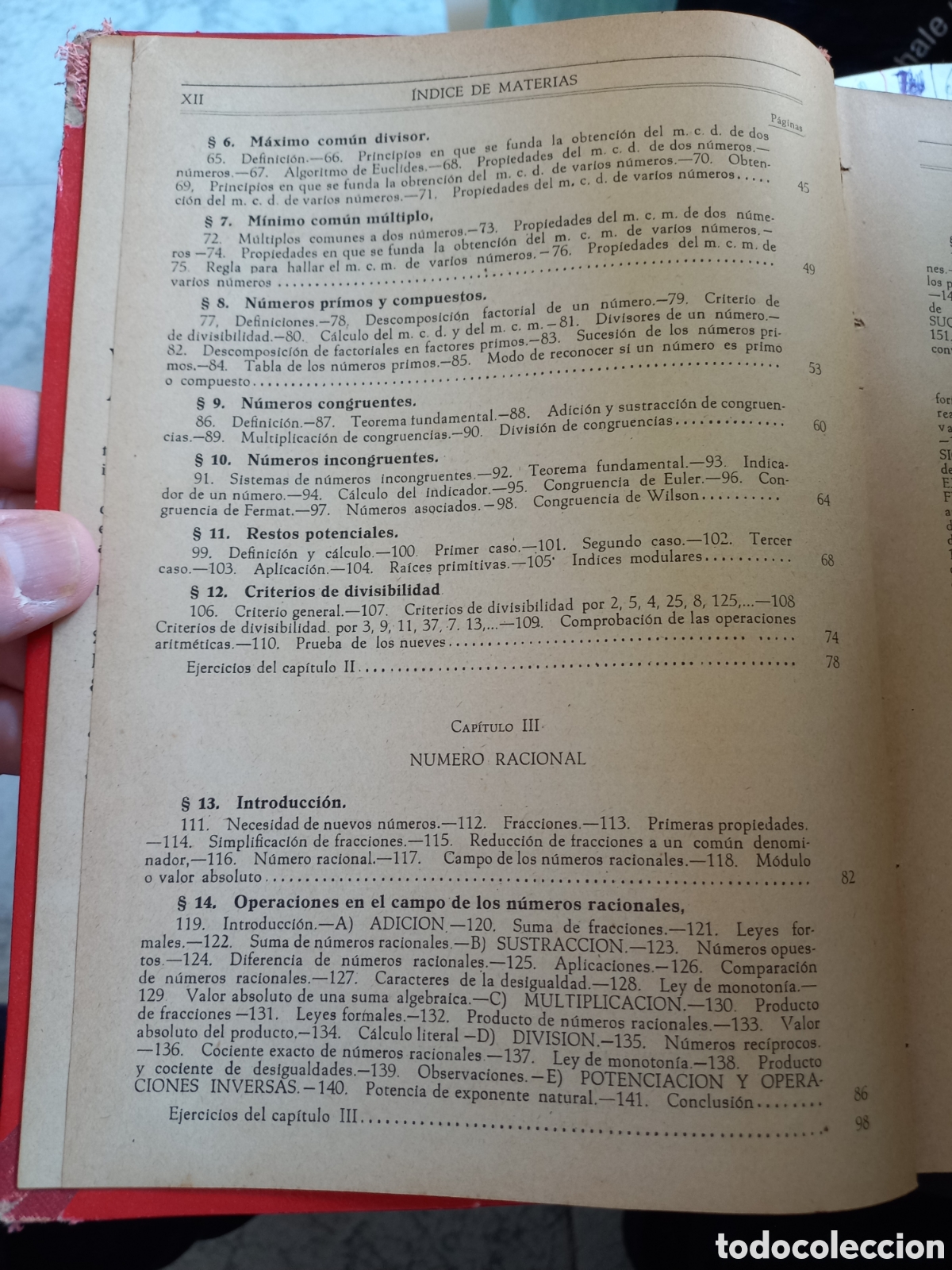 Libros de segunda mano de ciencias: ANALISIS ALGEBRAICO . TROCONIZ - BELDA - Foto 3