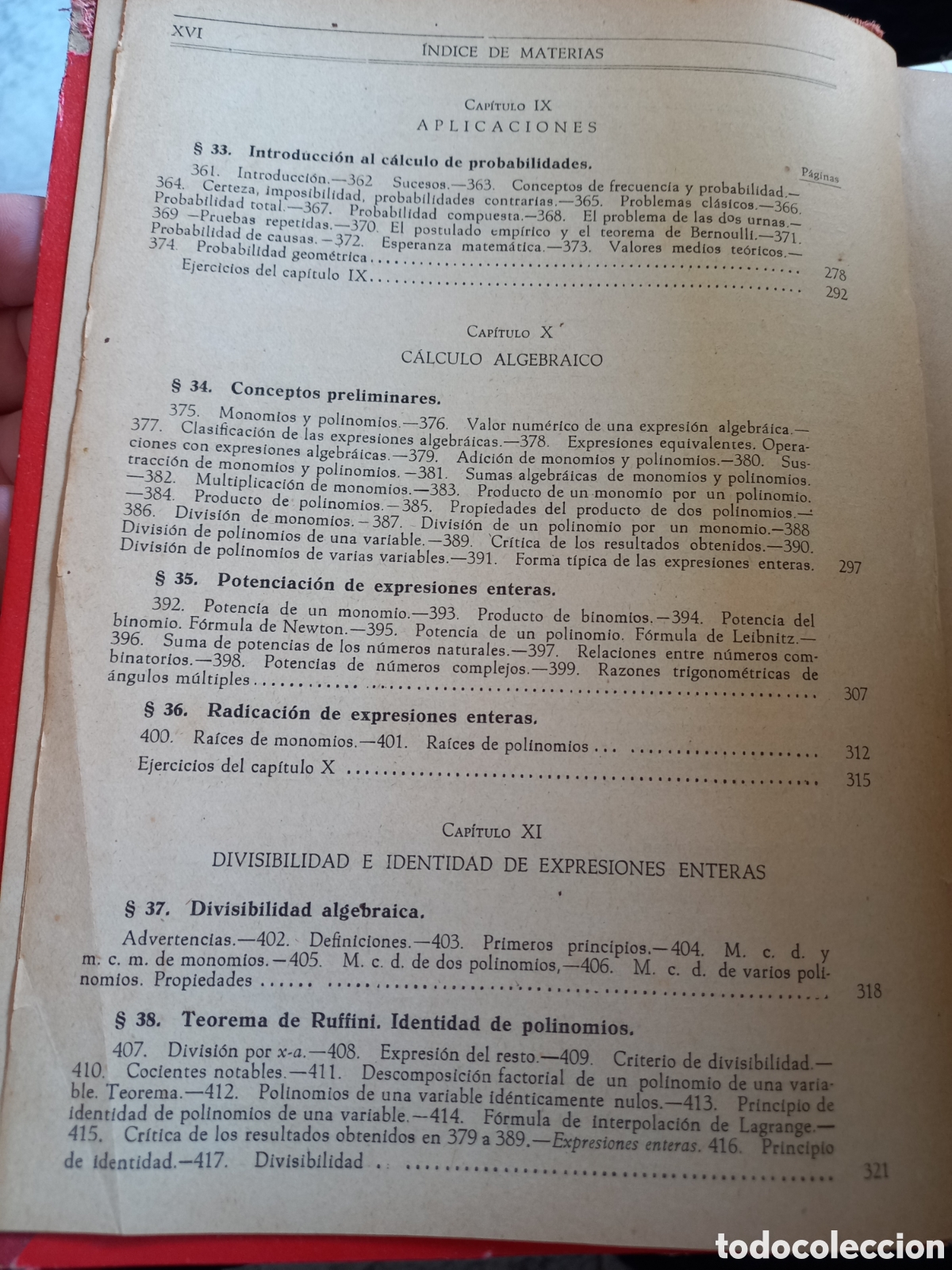 Libros de segunda mano de ciencias: ANALISIS ALGEBRAICO . TROCONIZ - BELDA - Foto 7