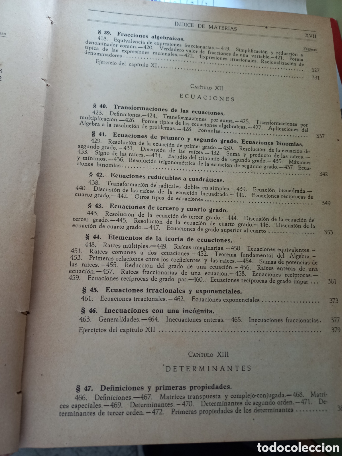 Libros de segunda mano de ciencias: ANALISIS ALGEBRAICO . TROCONIZ - BELDA - Foto 8