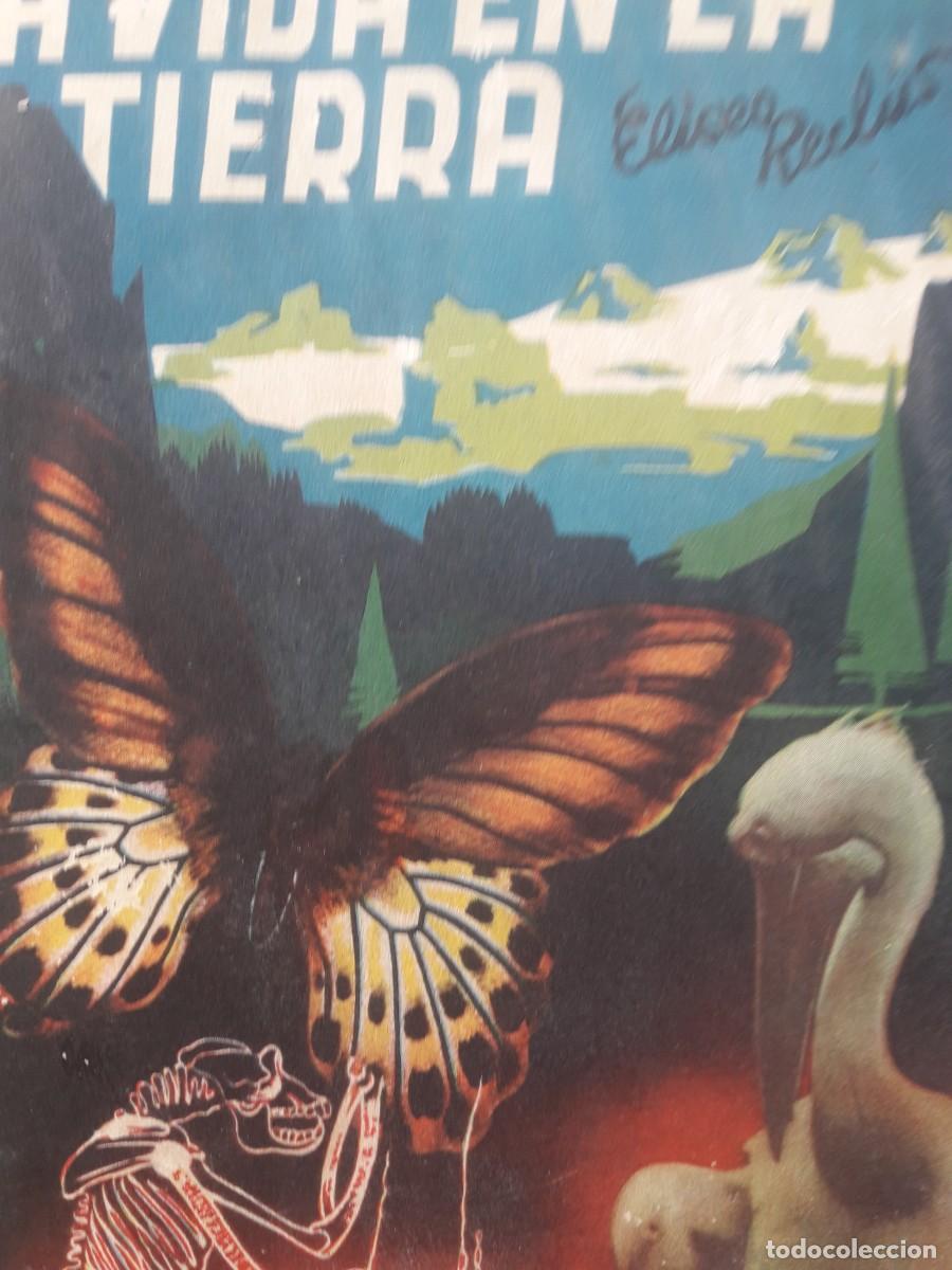 Libros de segunda mano: la vida en la Tierra Eliseo Reclus - Foto 1