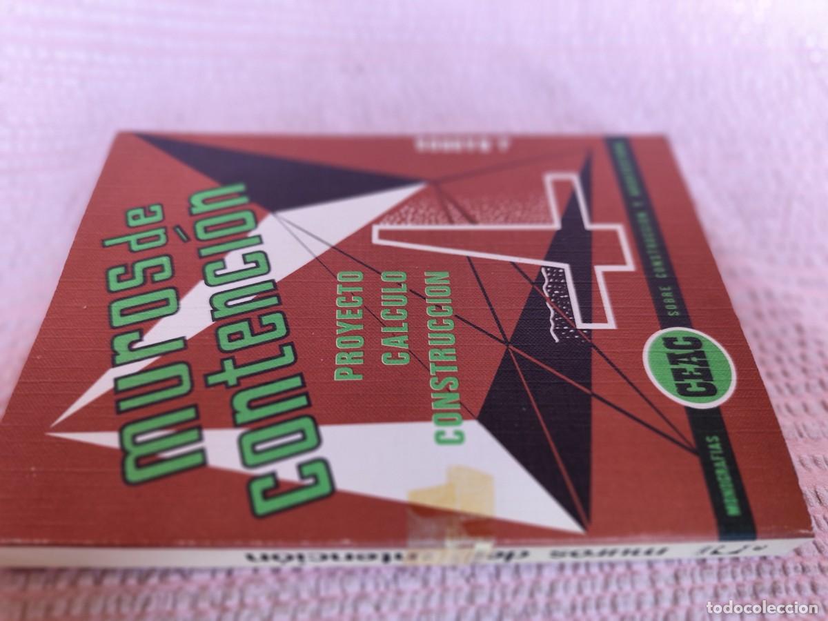 Libros de segunda mano de ciencias: MUROS DE CONTENCION / J.BARROS / EVA 206 / CEAC - Foto 1