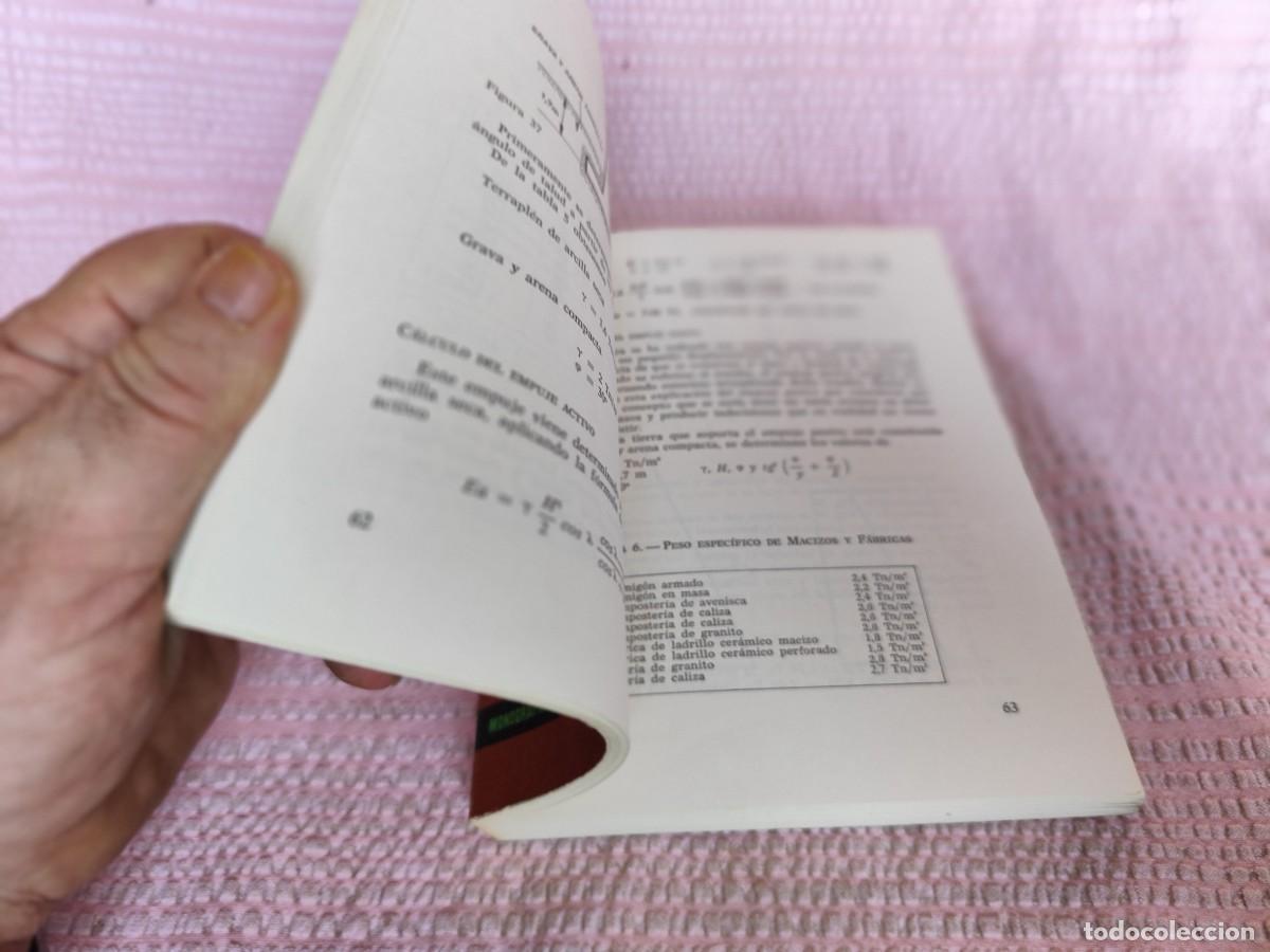 Libros de segunda mano de ciencias: MUROS DE CONTENCION / J.BARROS / EVA 206 / CEAC - Foto 10