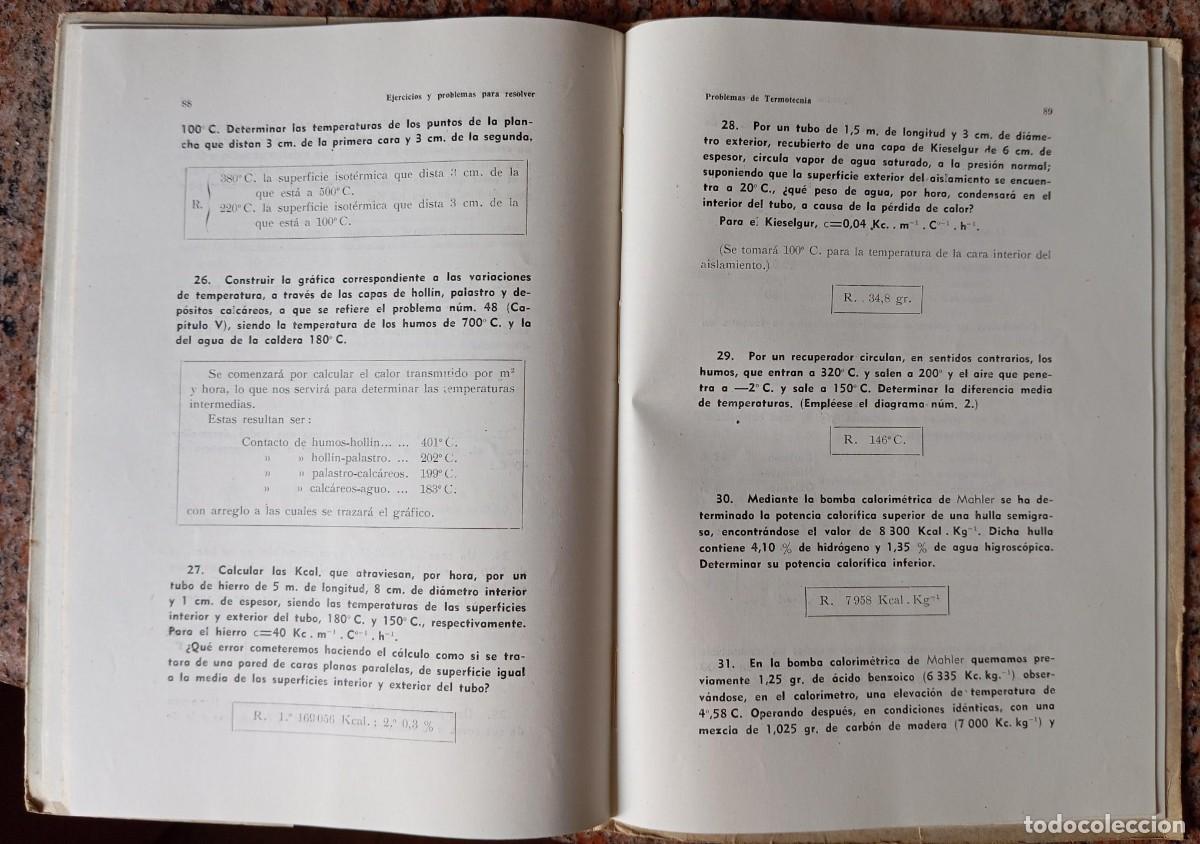 Libros de segunda mano de ciencias: PROBLEMAS DE TERMOTECNIA - M. CLAVER - Foto 2