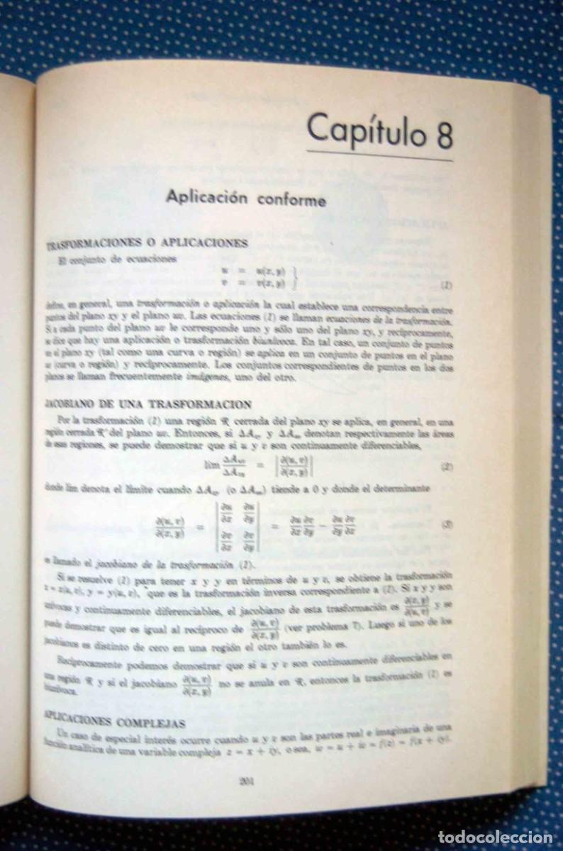 Libros de segunda mano de ciencias: VARIABLE COMPLEJA - MURRAY R. SPIEGEL - EDITORIAL MCGRAW-HILL - Foto 5