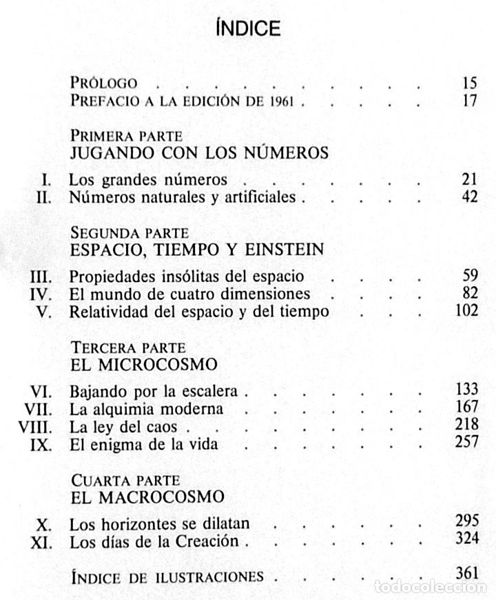Libros de segunda mano de ciencias: Un, dos, tres&hellip; infinito - George Gamow - Foto 4