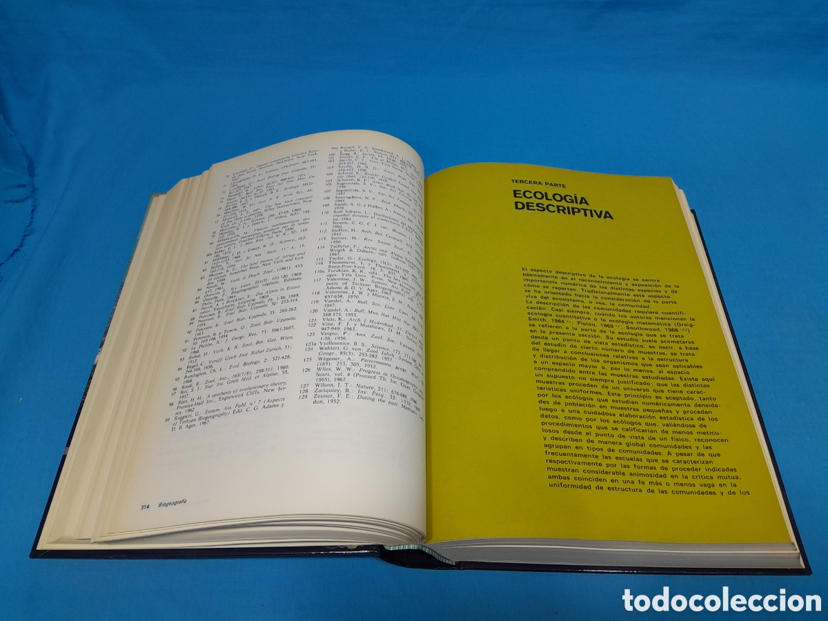 Libros de segunda mano: ECOLOG&Iacute;A - RAM&Oacute;N MENGUAL, 1986 - Foto 5