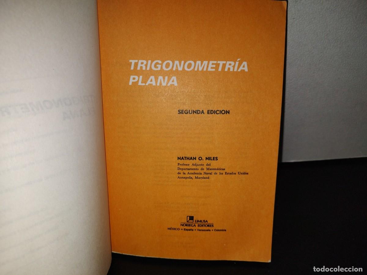 Libros de segunda mano de ciencias: 118- TRIGONOMETR&Iacute;A PLANA - NATHAN O. NILES - Foto 5