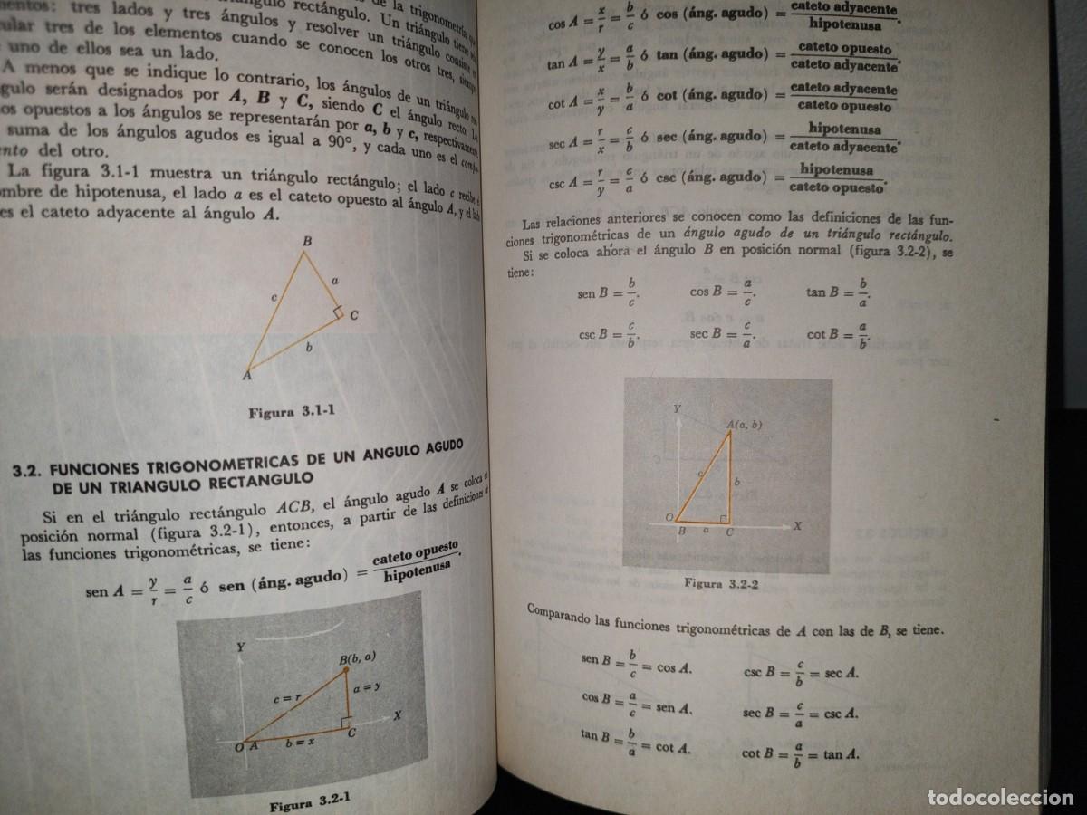 Libros de segunda mano de ciencias: 118- TRIGONOMETR&Iacute;A PLANA - NATHAN O. NILES - Foto 7