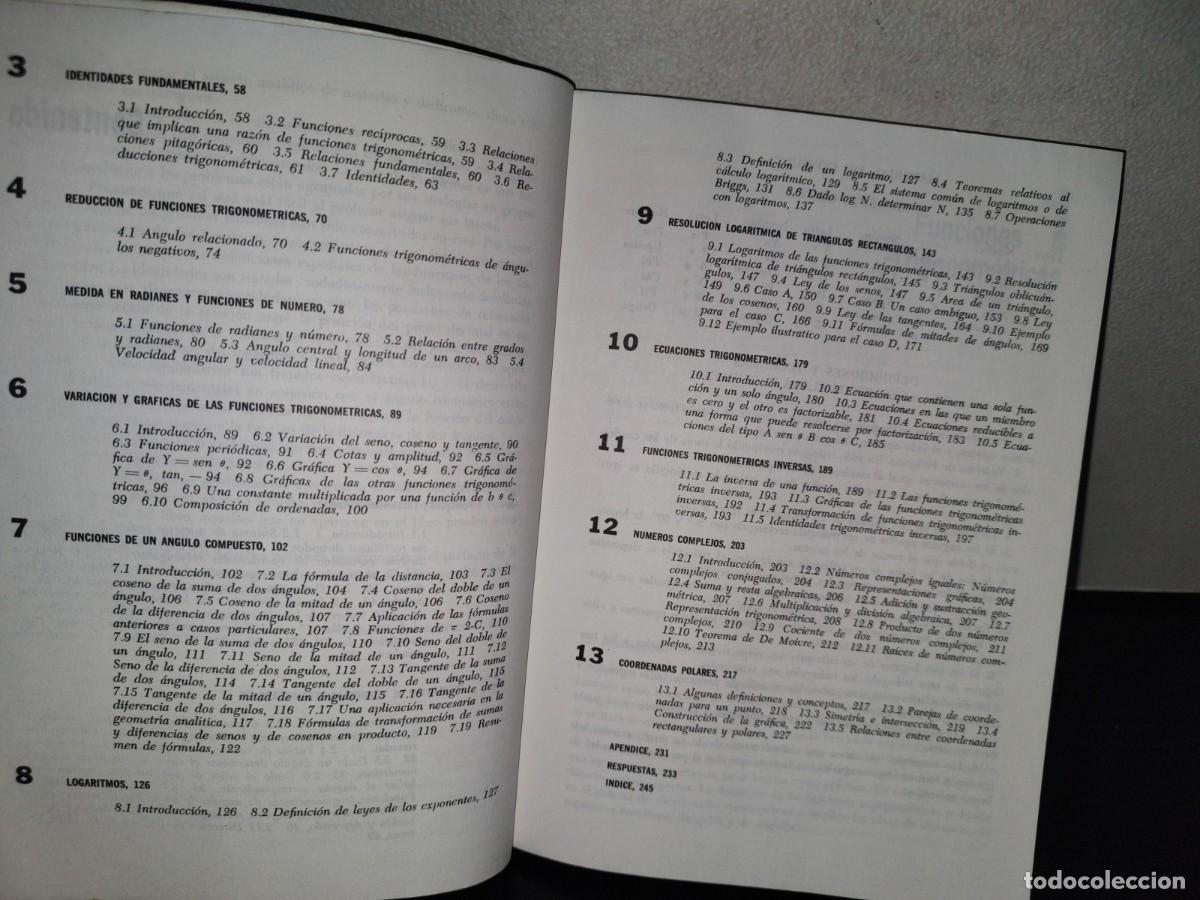Libros de segunda mano de ciencias: 118- TRIGONOMETR&Iacute;A - FRED W. SPARKS, PAUL K. REES - Foto 7