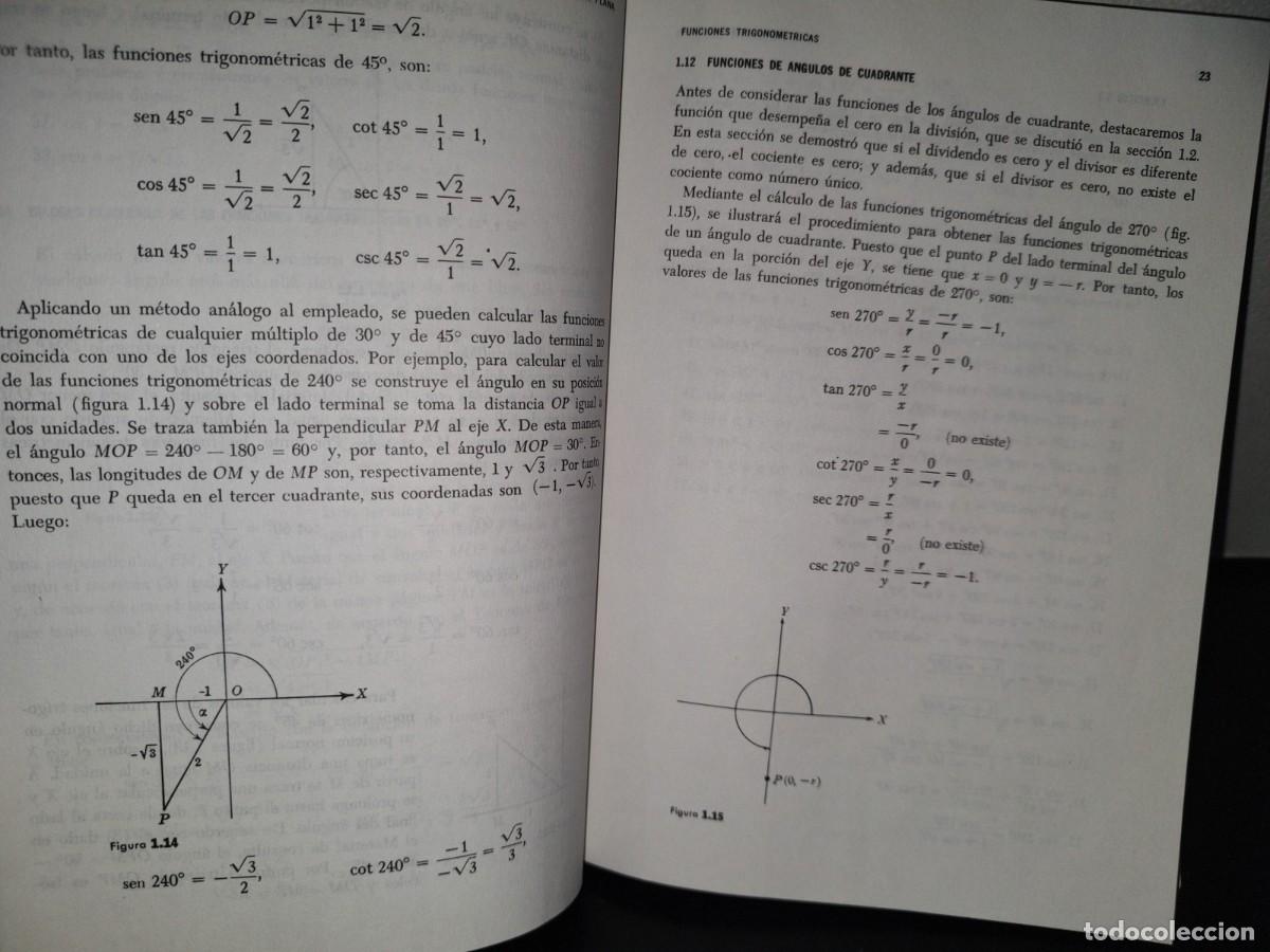 Libros de segunda mano de ciencias: 118- TRIGONOMETR&Iacute;A - FRED W. SPARKS, PAUL K. REES - Foto 8