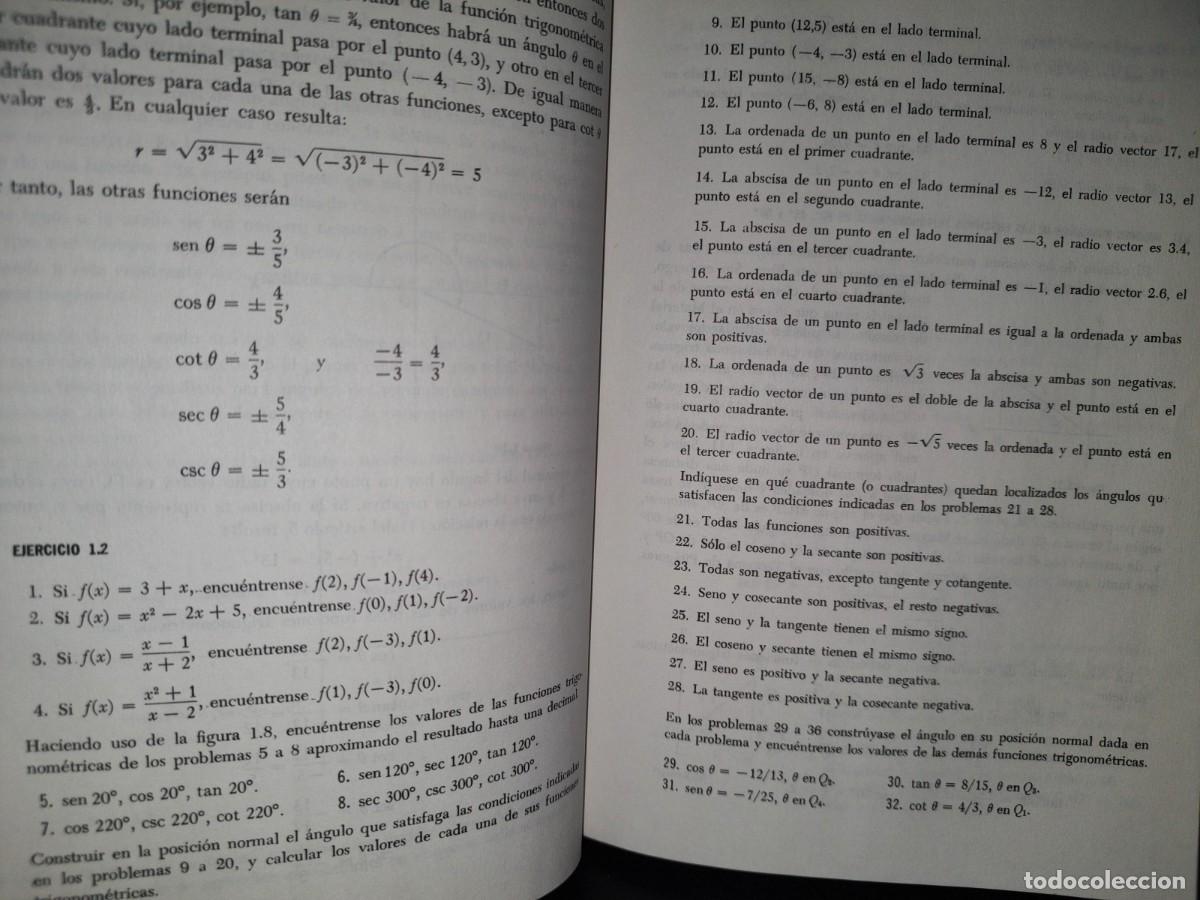 Libros de segunda mano de ciencias: 118- TRIGONOMETR&Iacute;A - FRED W. SPARKS, PAUL K. REES - Foto 9