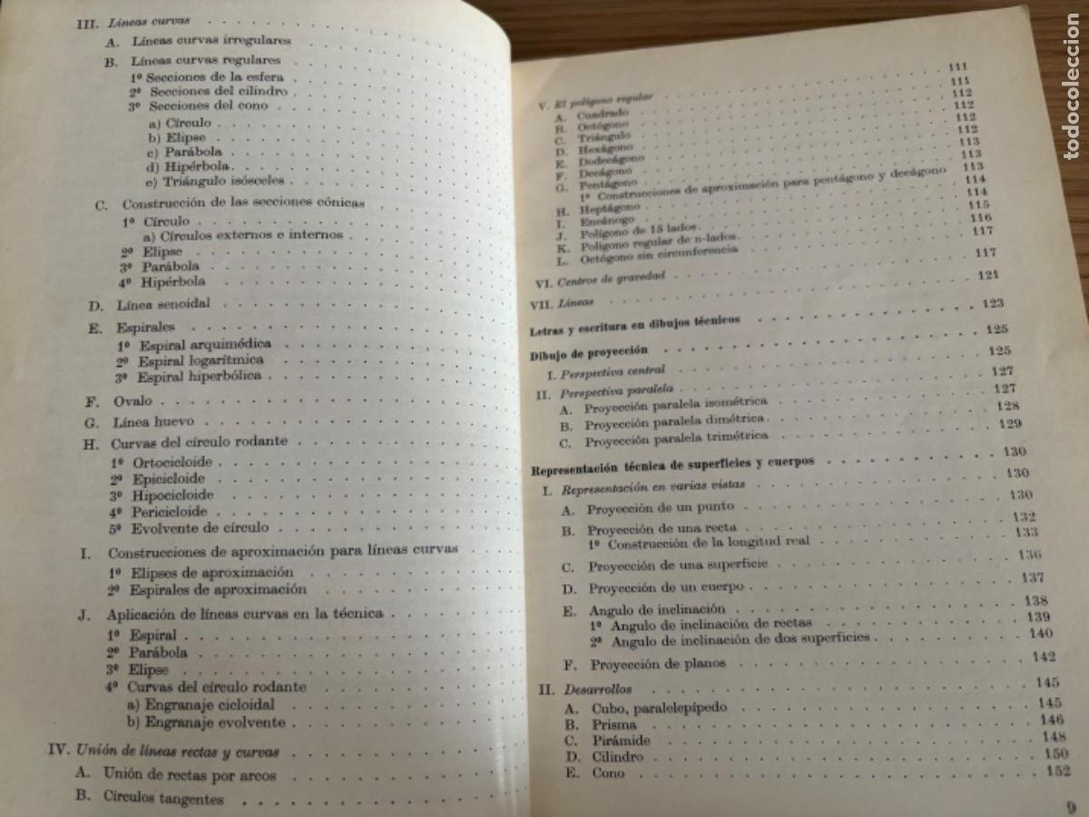 Libros de segunda mano de ciencias: Dibujo tecnico / principos tecnicos , 1971 - Foto 6