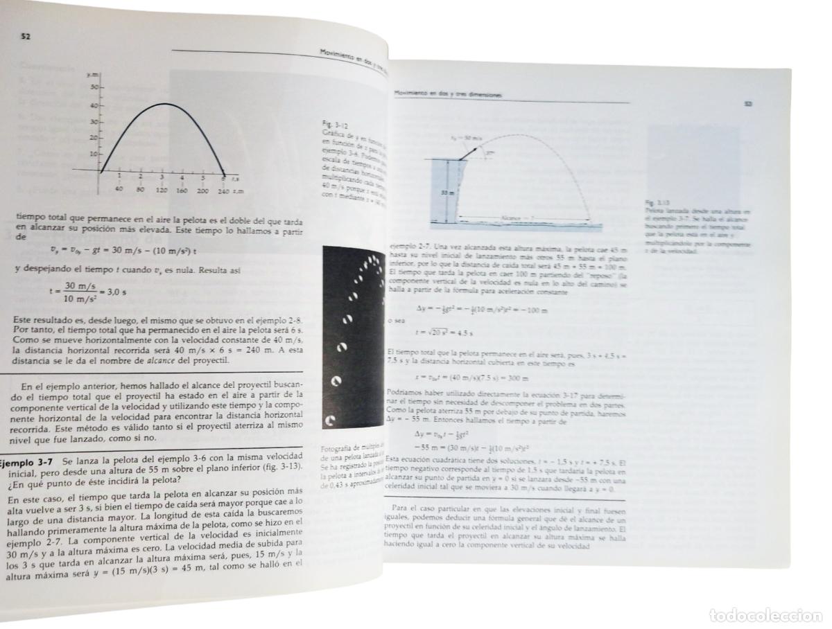 Libros de segunda mano de ciencias: F&Iacute;SICA PREUNIVERSITARIA / PAUL A. TIPLER. EXCELENTE ESTADO. - Foto 5