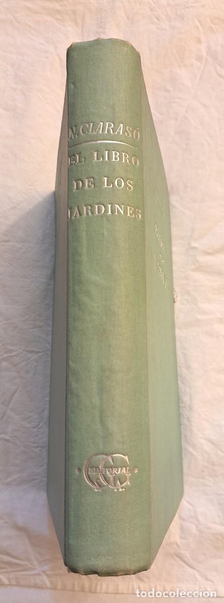 Libros de segunda mano: El libro de los jardines. Noel Claras&oacute;. - Foto 2