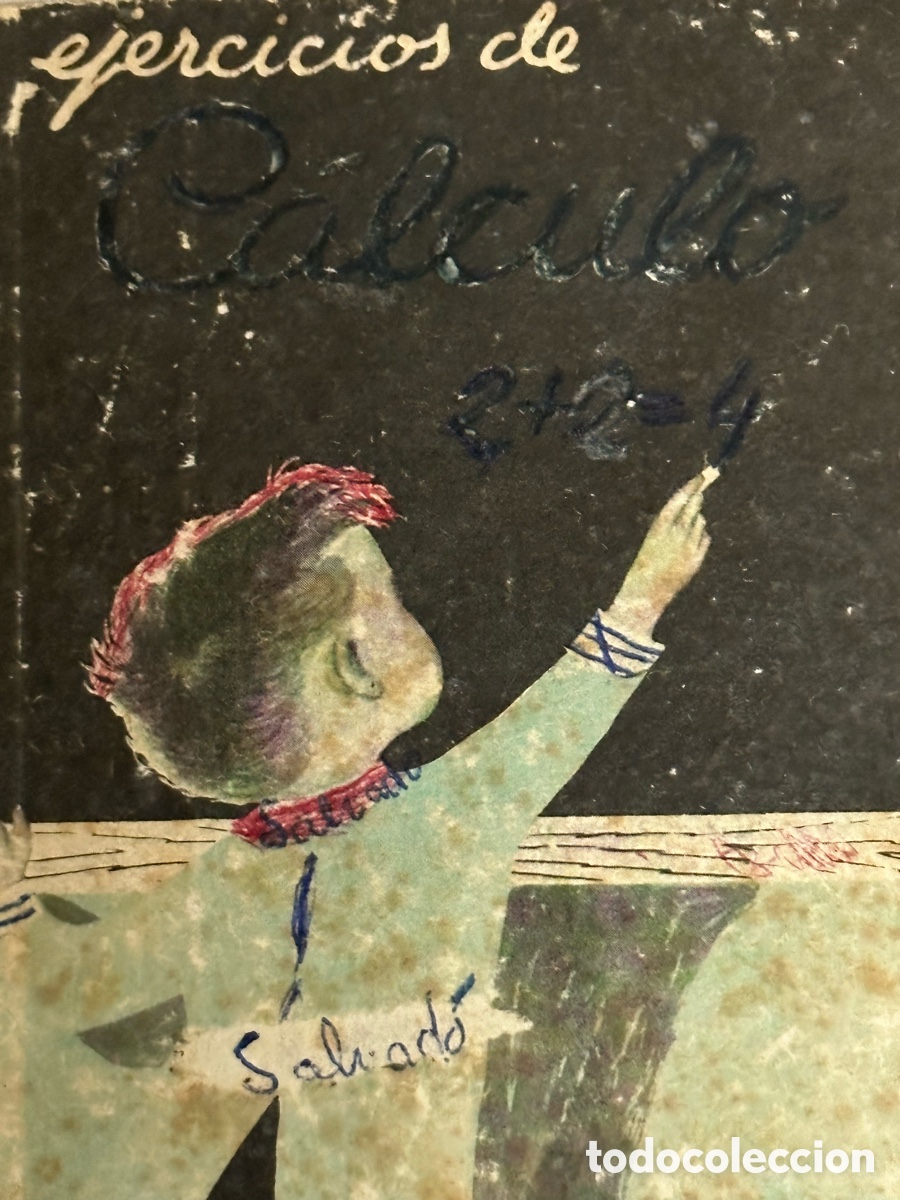 Libros de segunda mano de ciencias: ANTIGUO LIBRO DE EJERCICIOS DE CALCULO 1962 - Foto 2