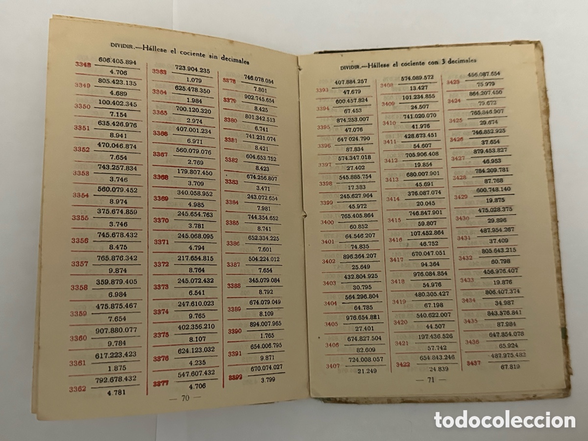 Libros de segunda mano de ciencias: ANTIGUO LIBRO DE EJERCICIOS DE CALCULO 1962 - Foto 11