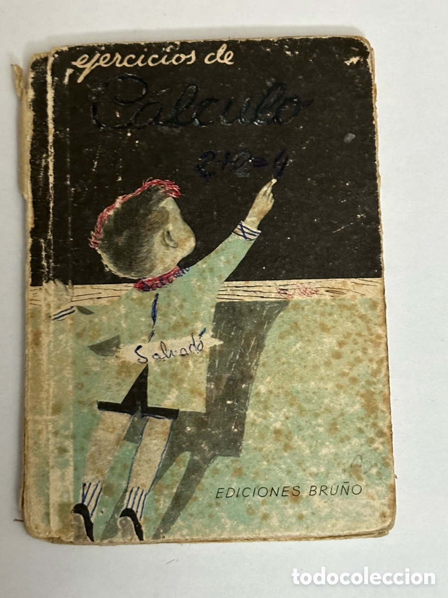 Libros de segunda mano de ciencias: ANTIGUO LIBRO DE EJERCICIOS DE CALCULO 1962 - Foto 1