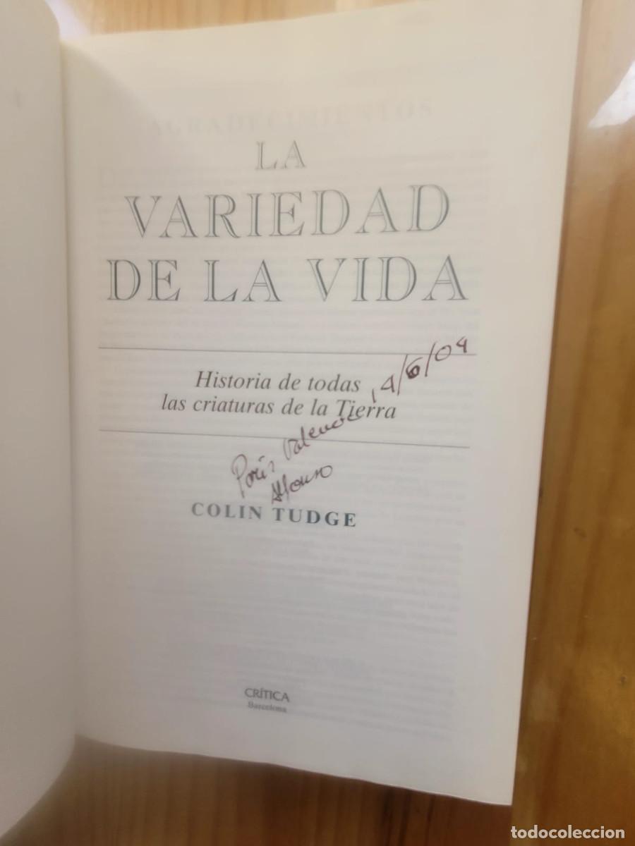 Libros de segunda mano: LA VARIEDAD DE LA VIDA - COLIN TUDGE - Foto 2