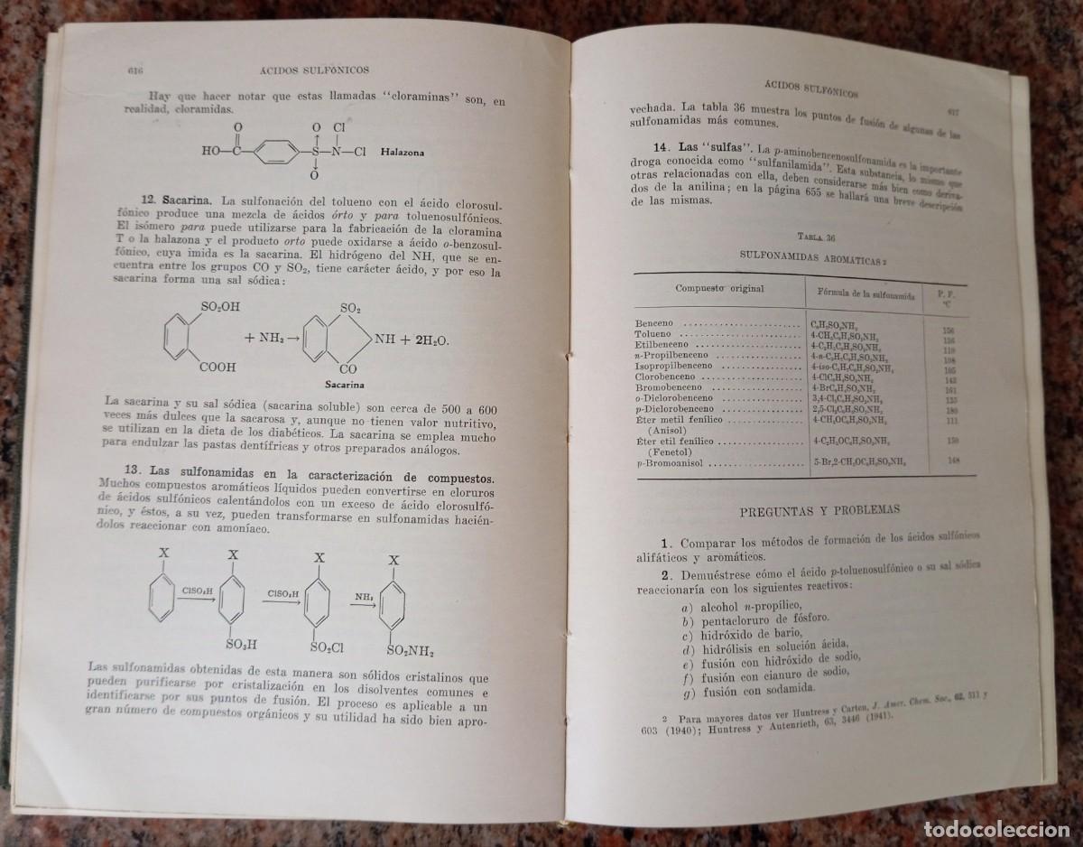 Libros de segunda mano de ciencias: QUIMICA ORGANICA - BREWSTER - Foto 3