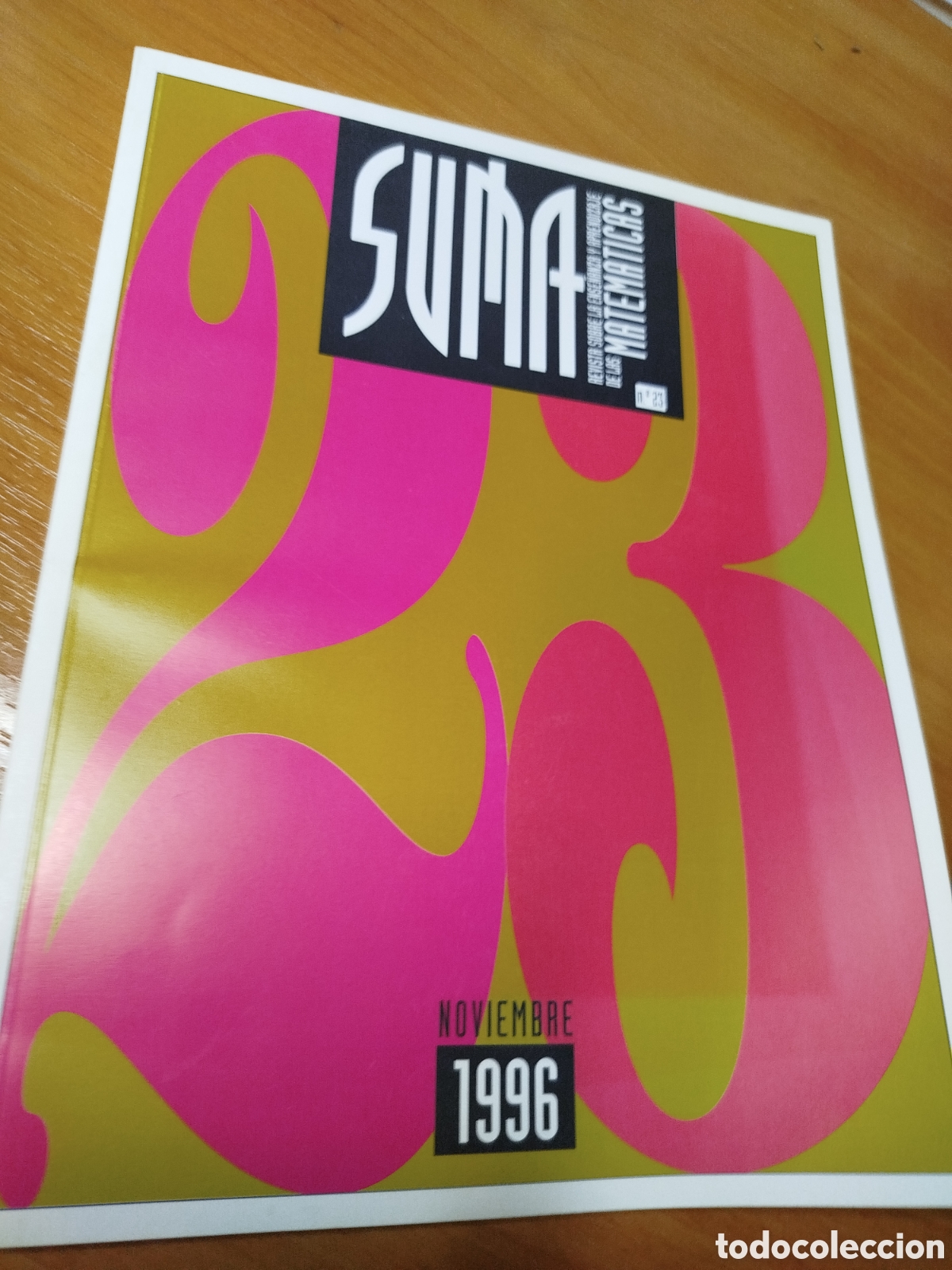 Second hand books of Sciences: Suma 23. Revista matem&aacute;ticas. 1996