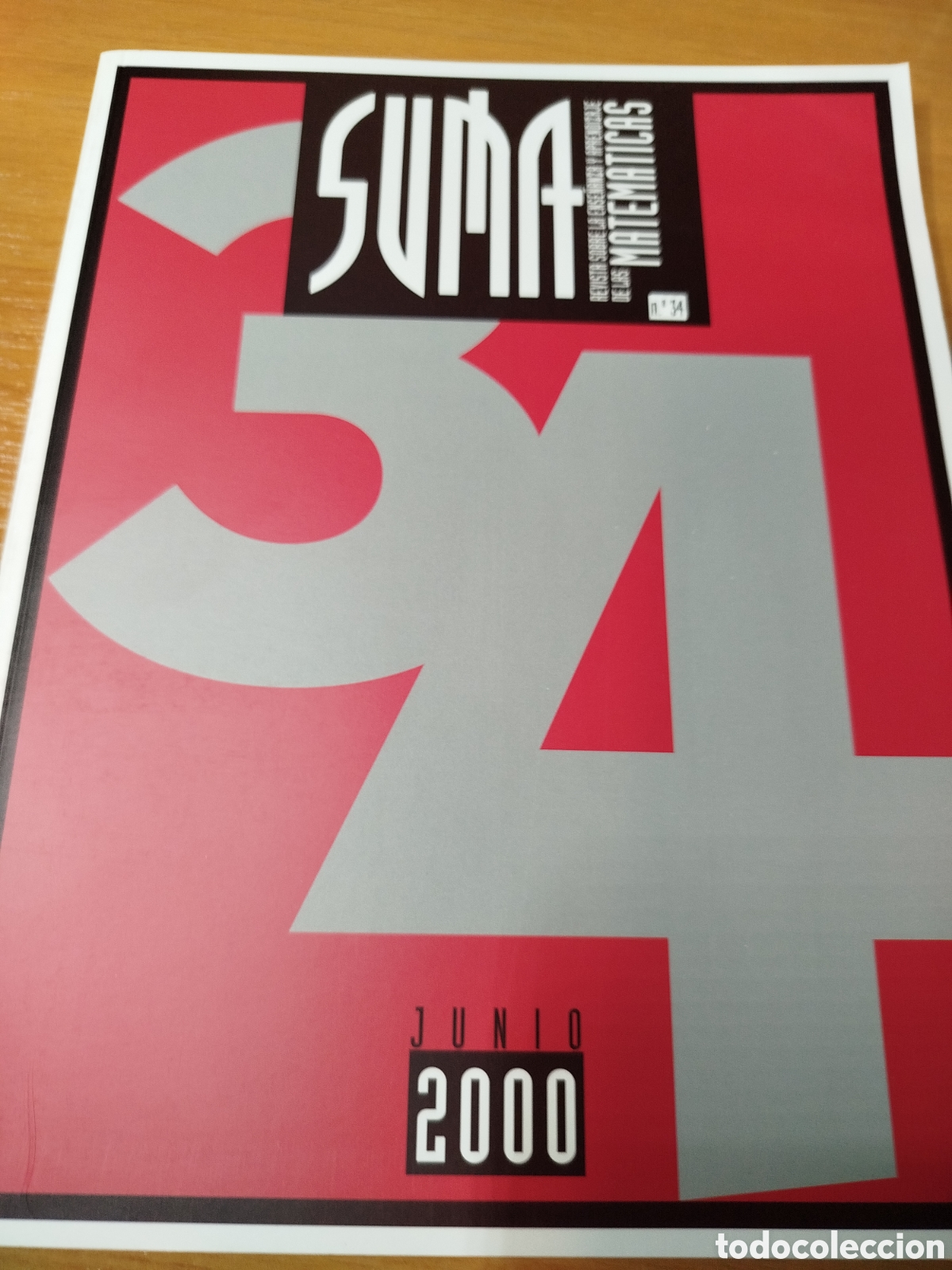 Gebrauchte B&uuml;cher der Wissenschaften: Suma 34. Revista matem&aacute;ticas 2000